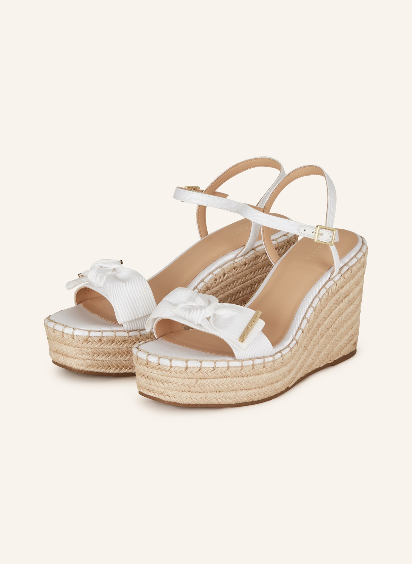 TED BAKER Wedges GEIIA, Color: WHITE (Image 1)