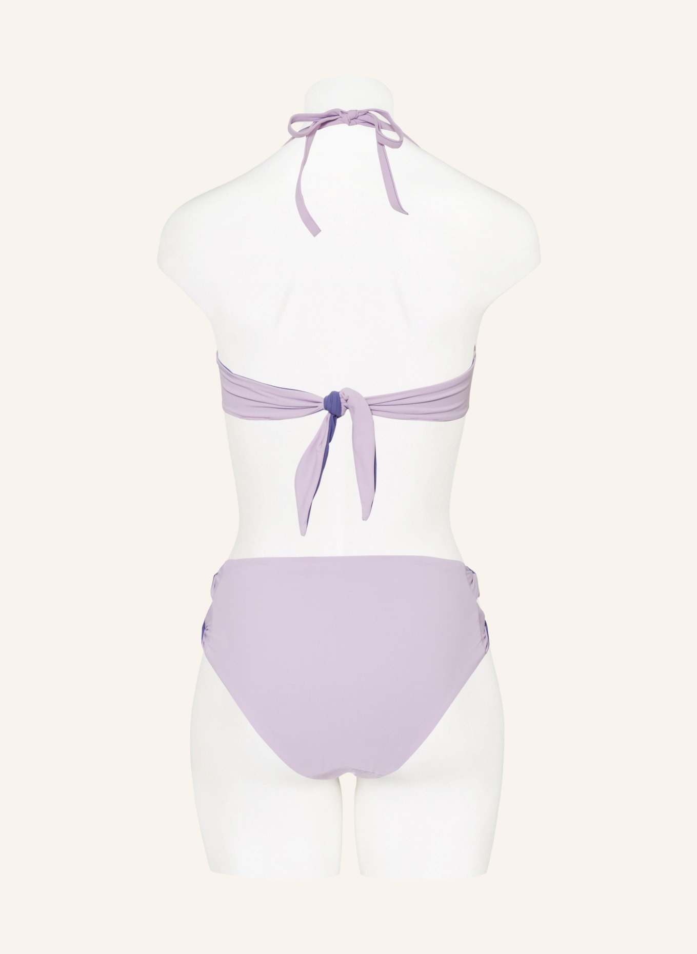 Passionata High-waist bikini bottoms ELLEN reversible, Color: LIGHT PURPLE/ PURPLE (Image 5)