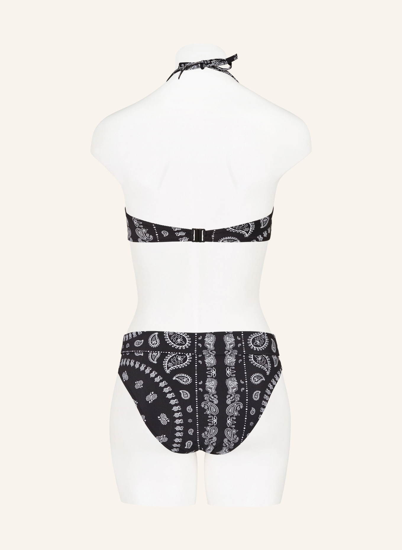 Passionata Underwired bikini top JAMIE, Color: BLACK/ WHITE (Image 3)
