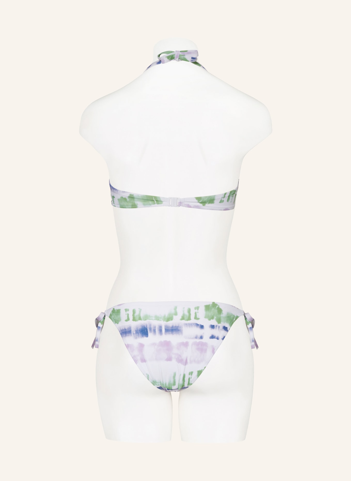 Passionata Underwired bikini top AMBRE, Color: WHITE/ LIGHT GREEN/ LIGHT PURPLE (Image 5)