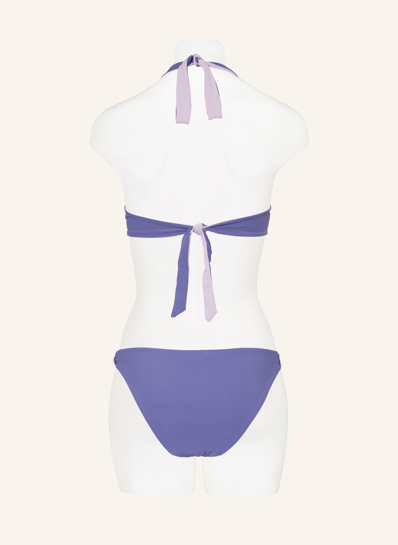 Passionata Underwired bikini top ELLEN reversible, Color: LIGHT PURPLE/ BLUE (Image 5)