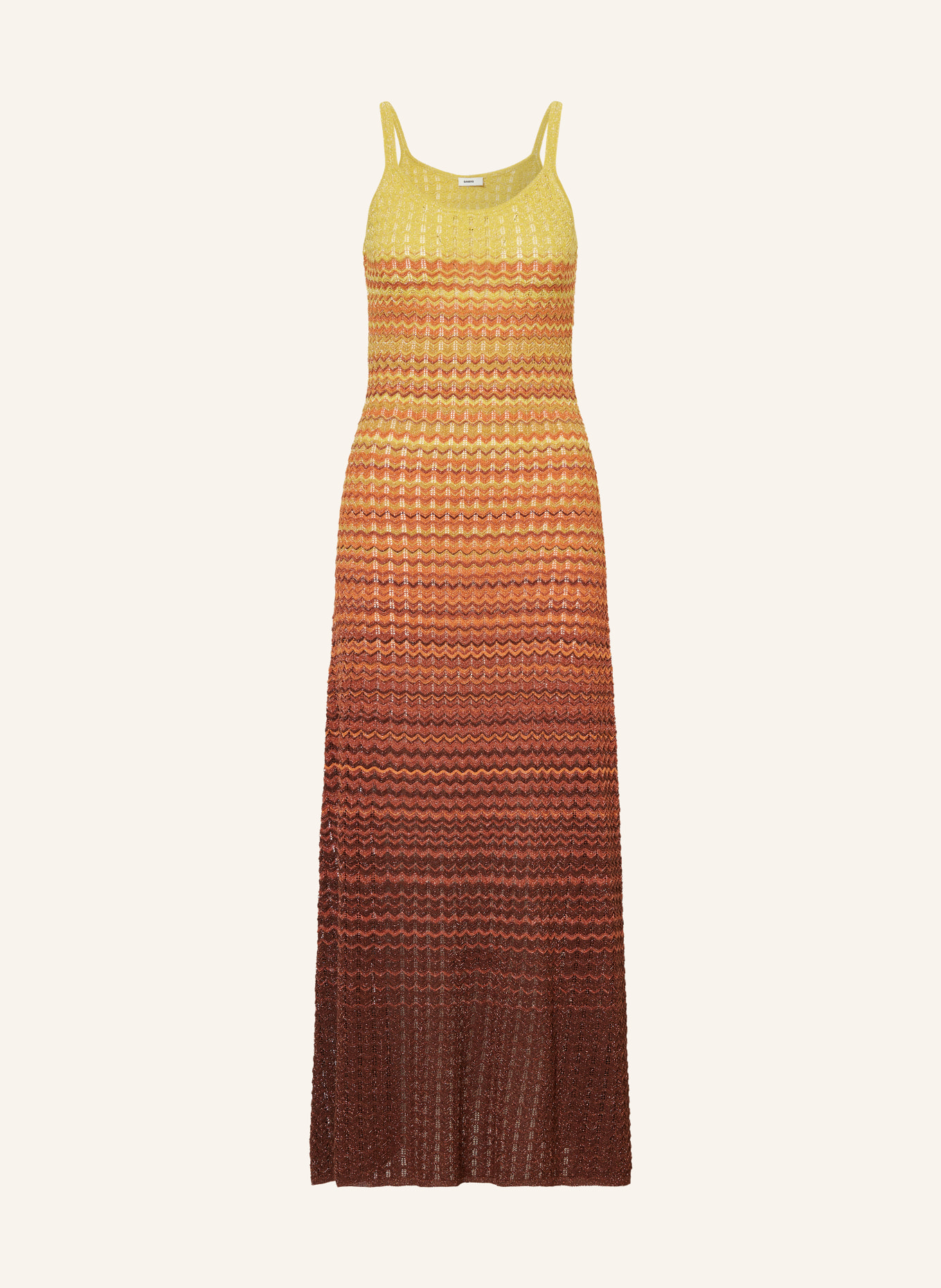 SANDRO Kleid, Farbe: BRAUN/ DUNKELGELB (Bild 1)