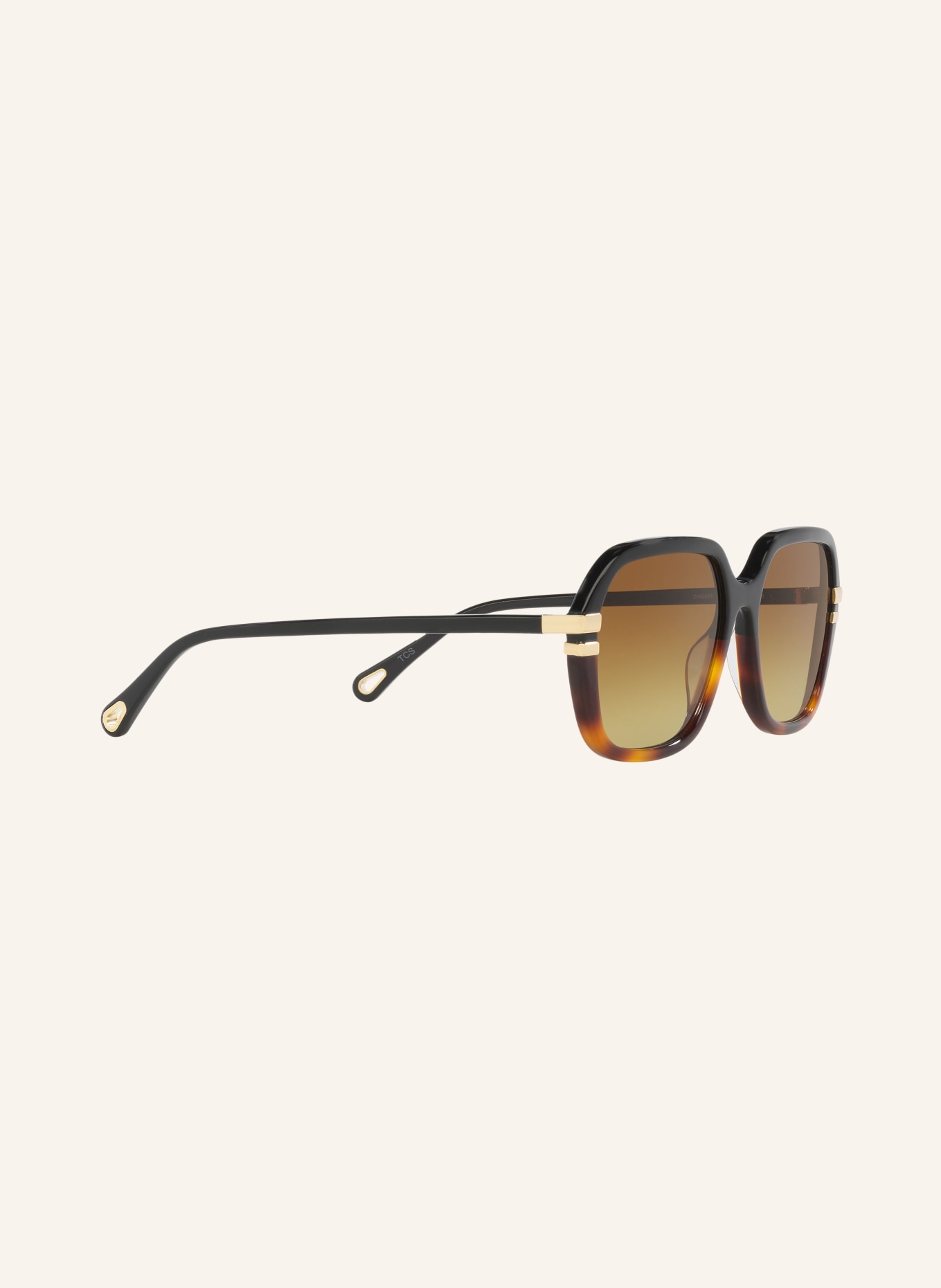 Chloé Sunglasses CH0204S, Color: 1100D1 - HAVANA/ BROWN (Image 3)