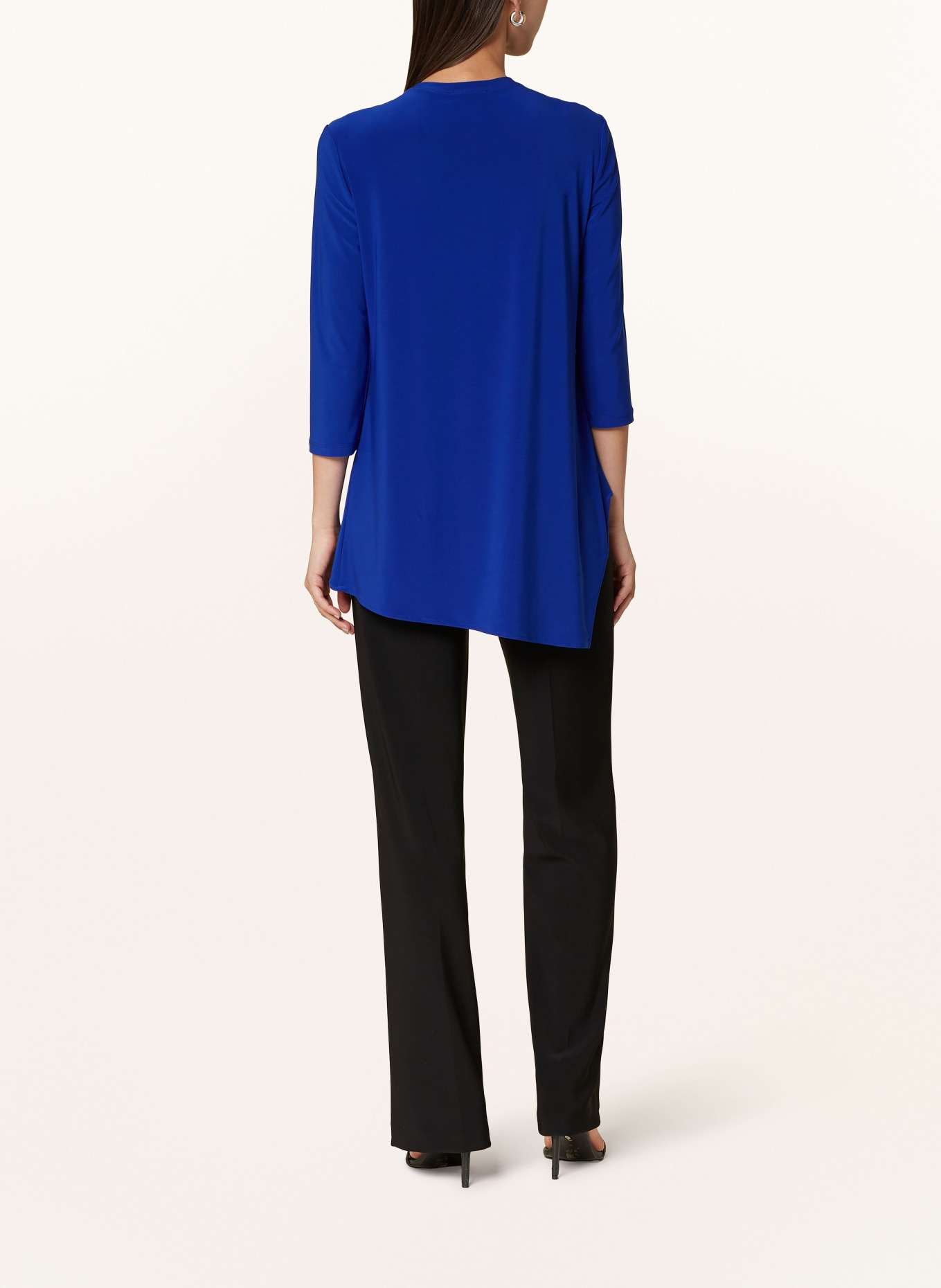 Joseph Ribkoff Shirt blouse with 3/4 sleeves, Color: BLUE (Image 3)