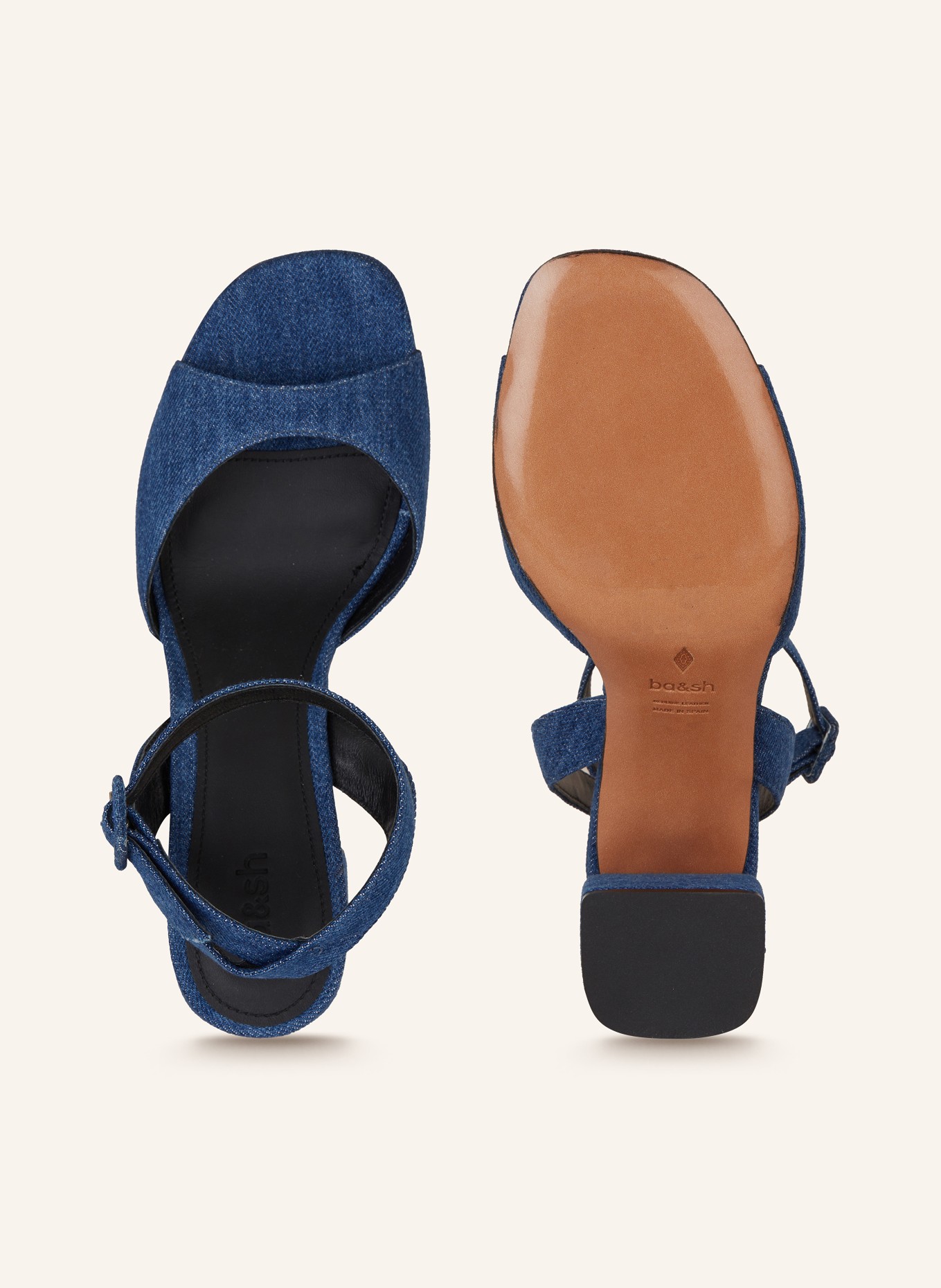 ba&sh Sandaletten CASSIE, Farbe: BLAU (Bild 5)