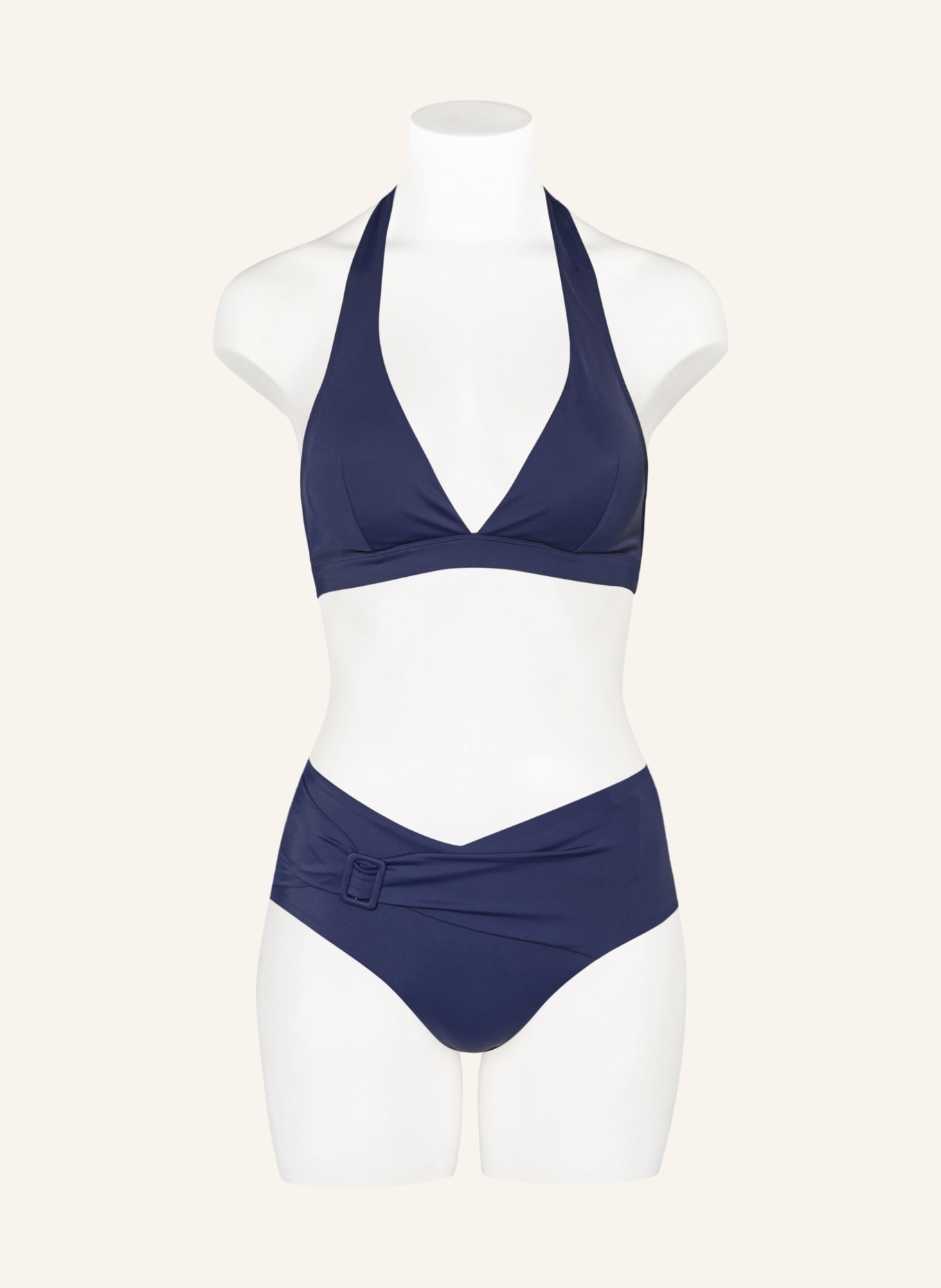 FEMILET High waist bikini bottoms RIVERO, Color: DARK BLUE (Image 2)