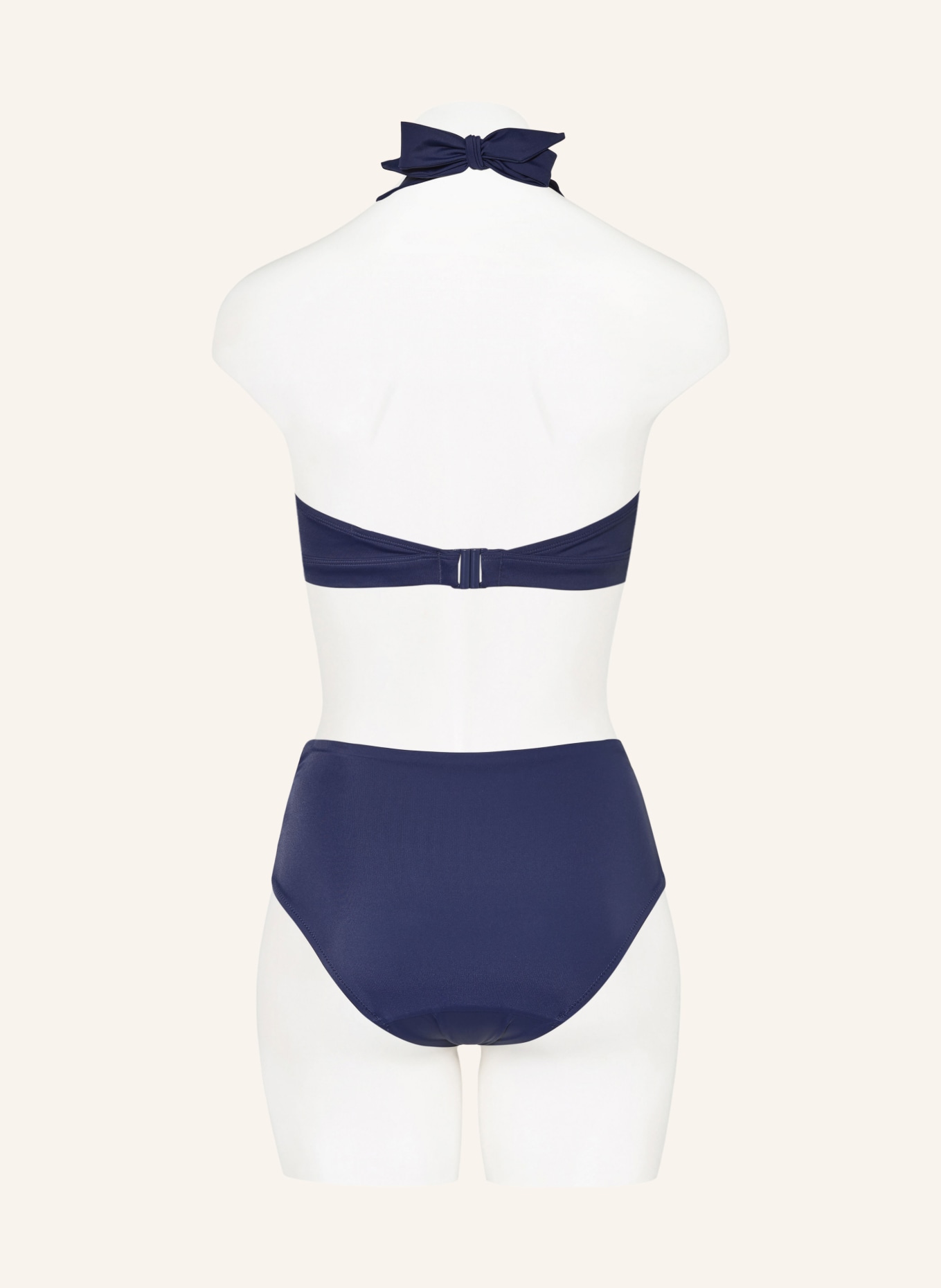 FEMILET High waist bikini bottoms RIVERO, Color: DARK BLUE (Image 3)