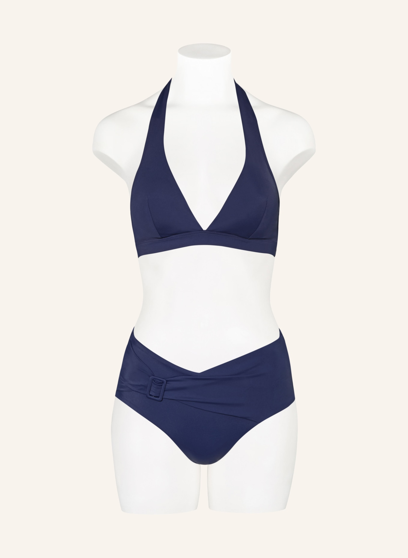 FEMILET Halter neck bikini top RIVERO, Color: DARK BLUE (Image 2)