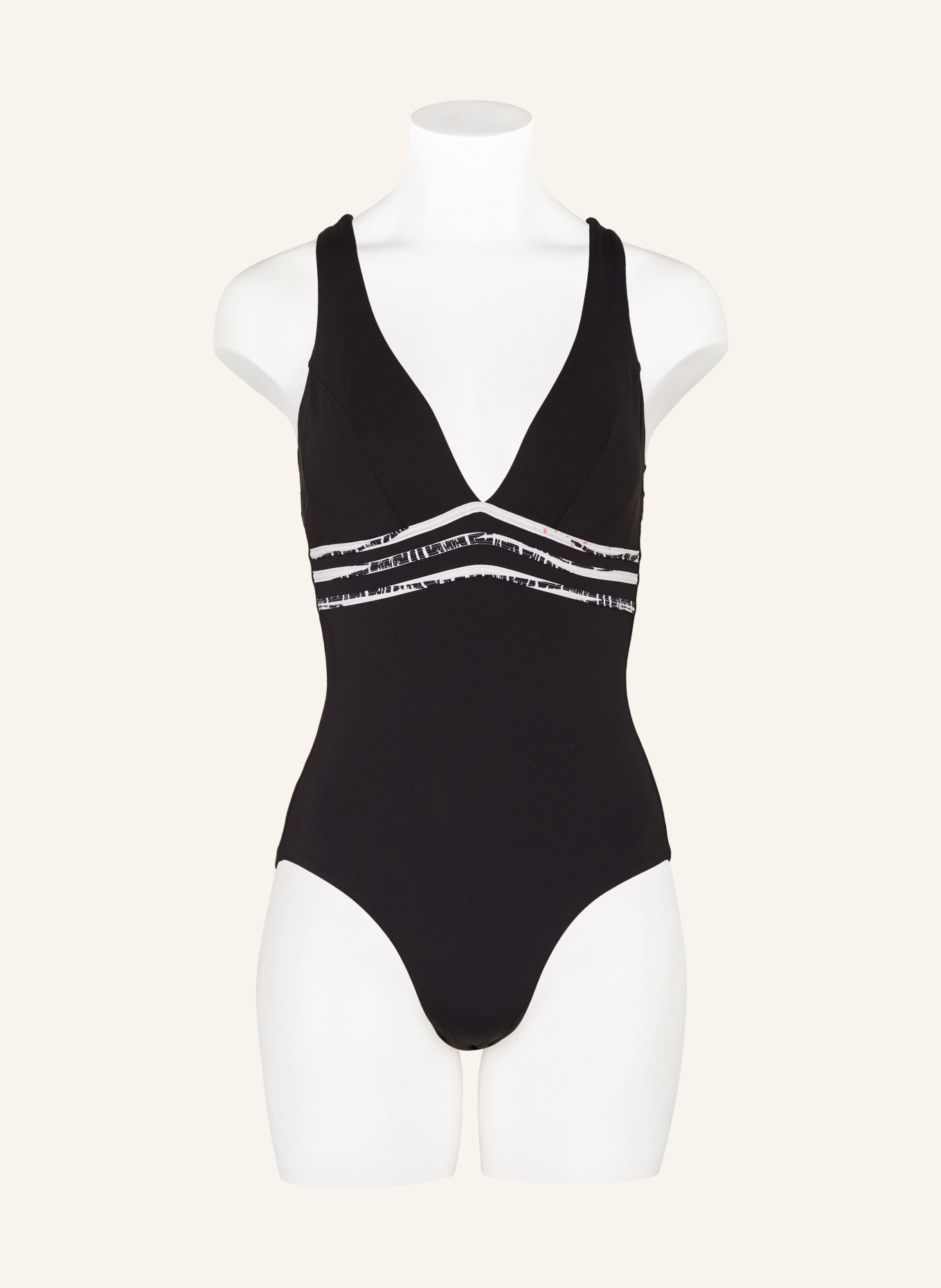 FEMILET Swimsuit MAUI, Color: BLACK/ WHITE (Image 2)