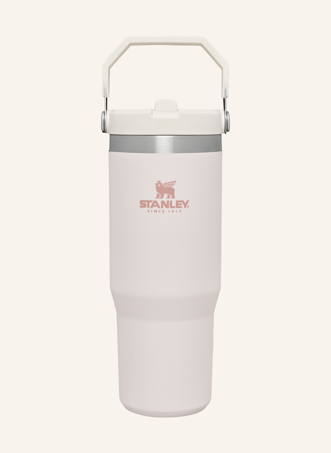 STANLEY Thermobecher THE ICEFLOW™ FLIP STRAW, Farbe: ROSÉ (Bild 1)