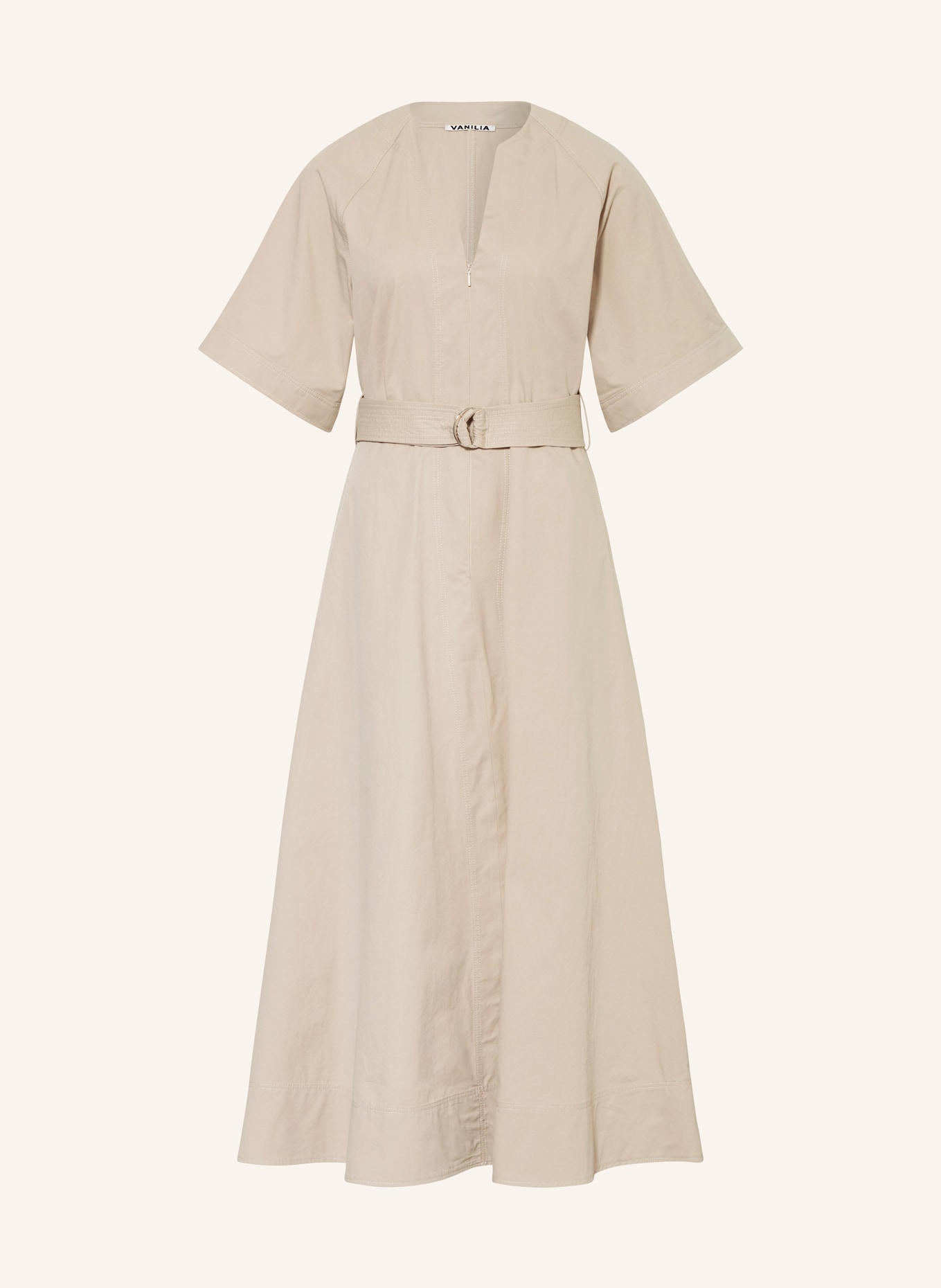 VANILIA Dress, Color: BEIGE (Image 1)