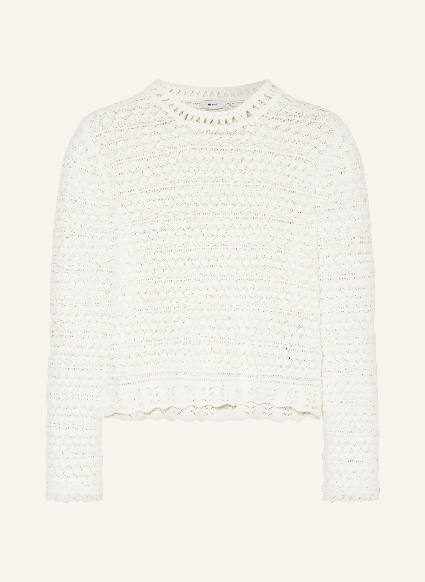 REISS Knit shirt SIM, Color: WHITE (Image 1)