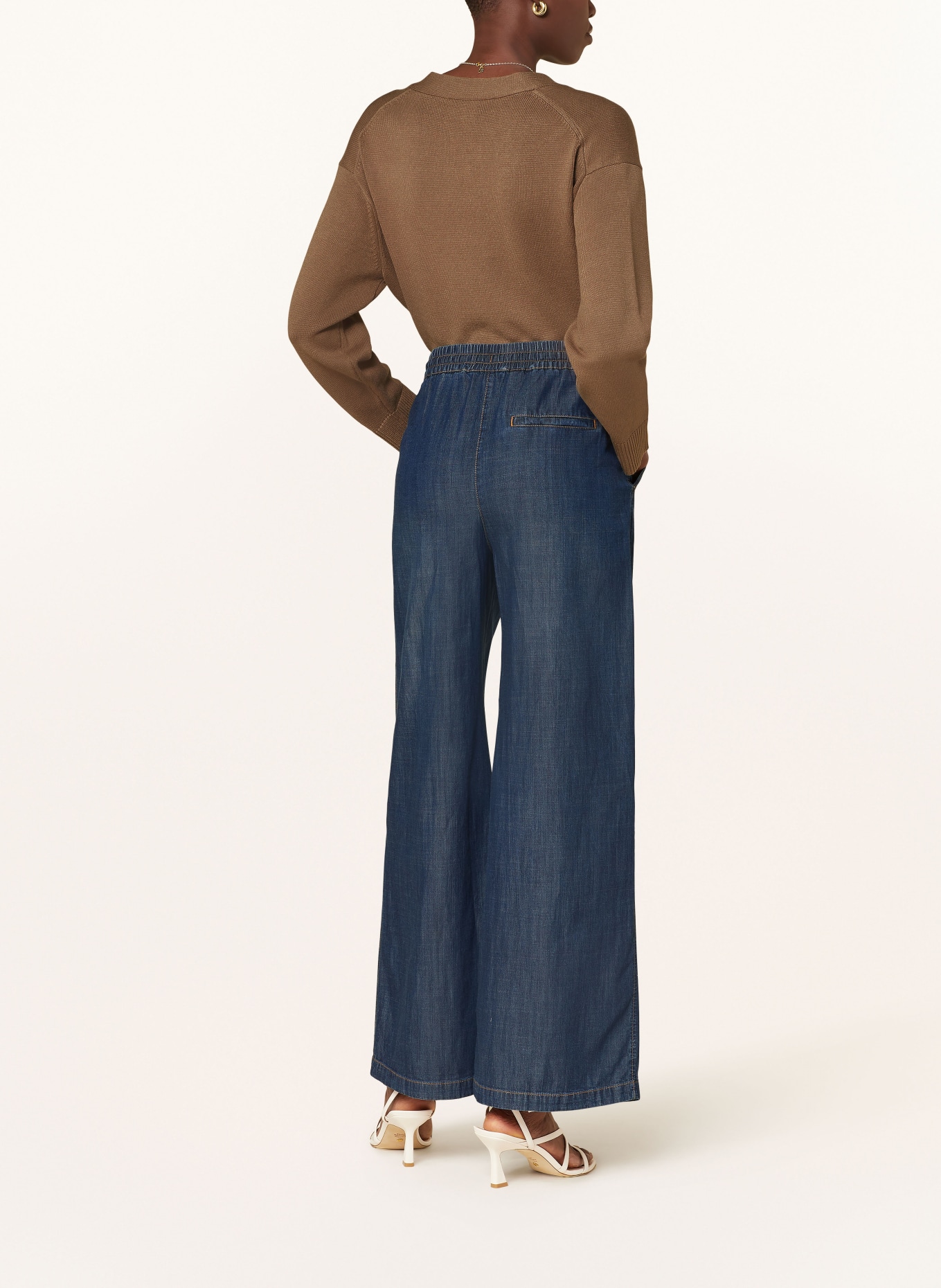 REISS Trousers CARTER in denim look, Color: 31 MID BLUE (Image 3)