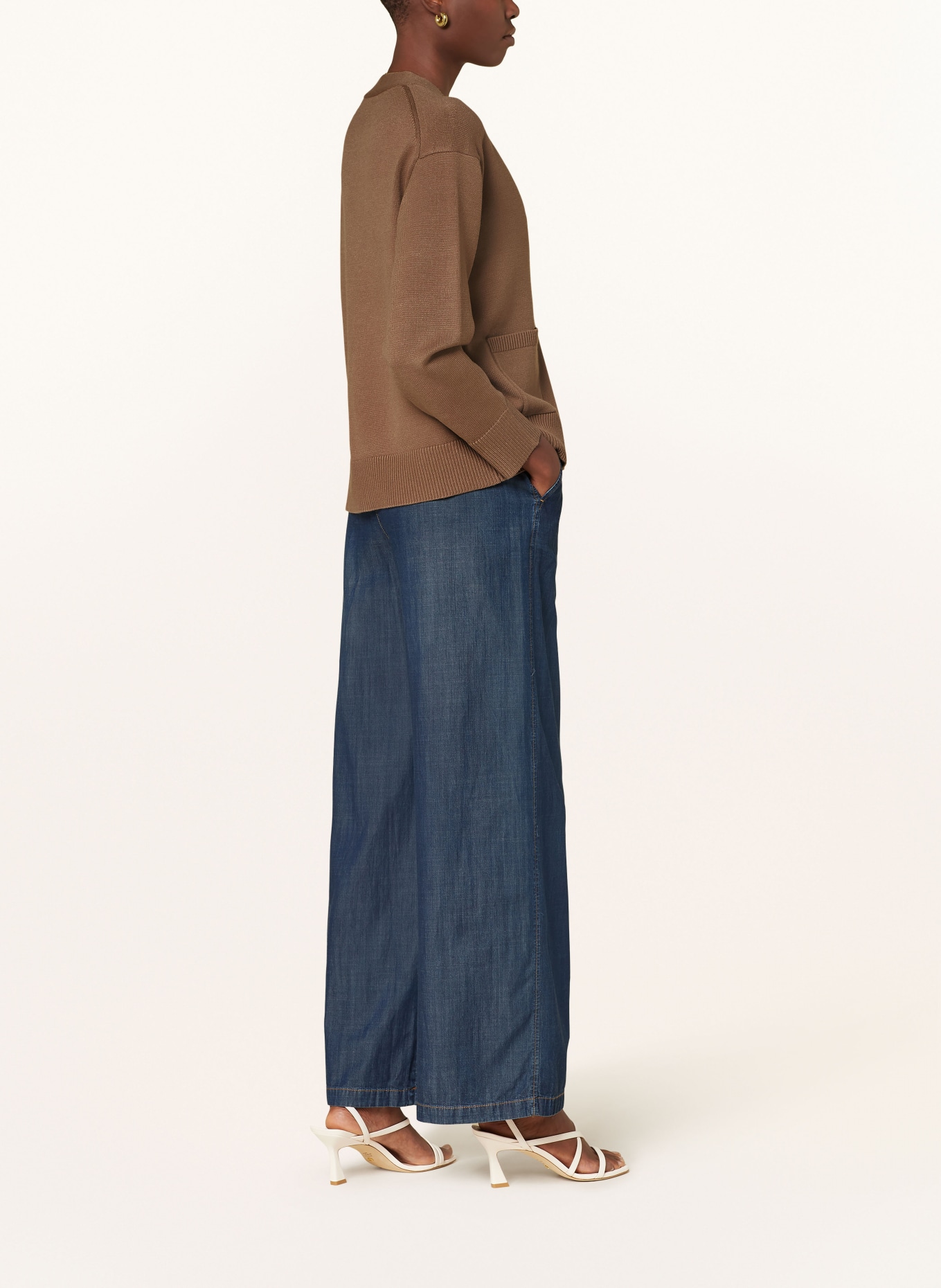 REISS Trousers CARTER in denim look, Color: 31 MID BLUE (Image 4)