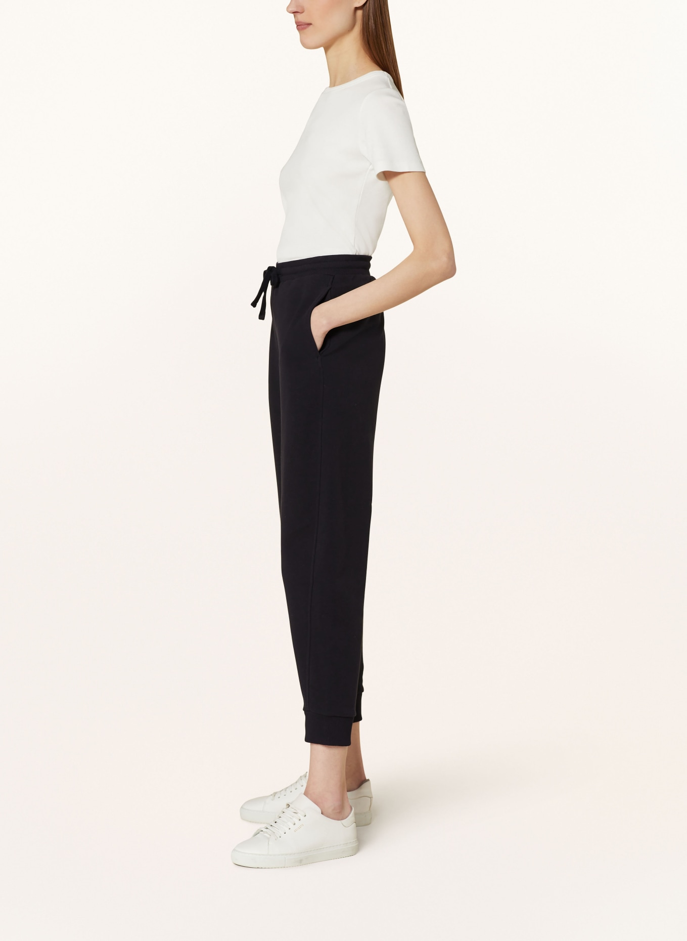 REISS Trousers CODY in jogger style, Color: DARK BLUE (Image 4)