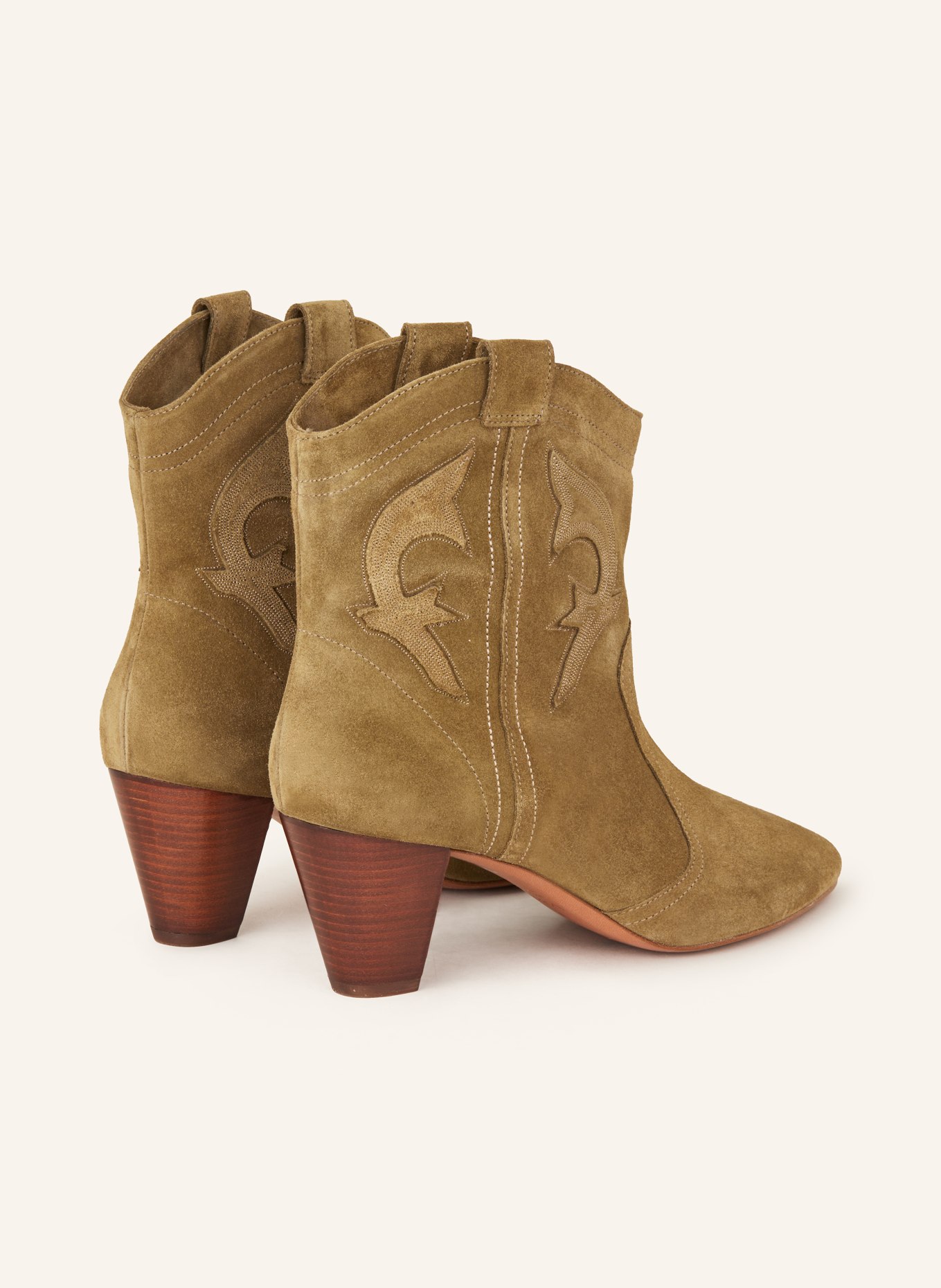 ba&sh Cowboy Boots CASEY, Farbe: KHAKI (Bild 2)