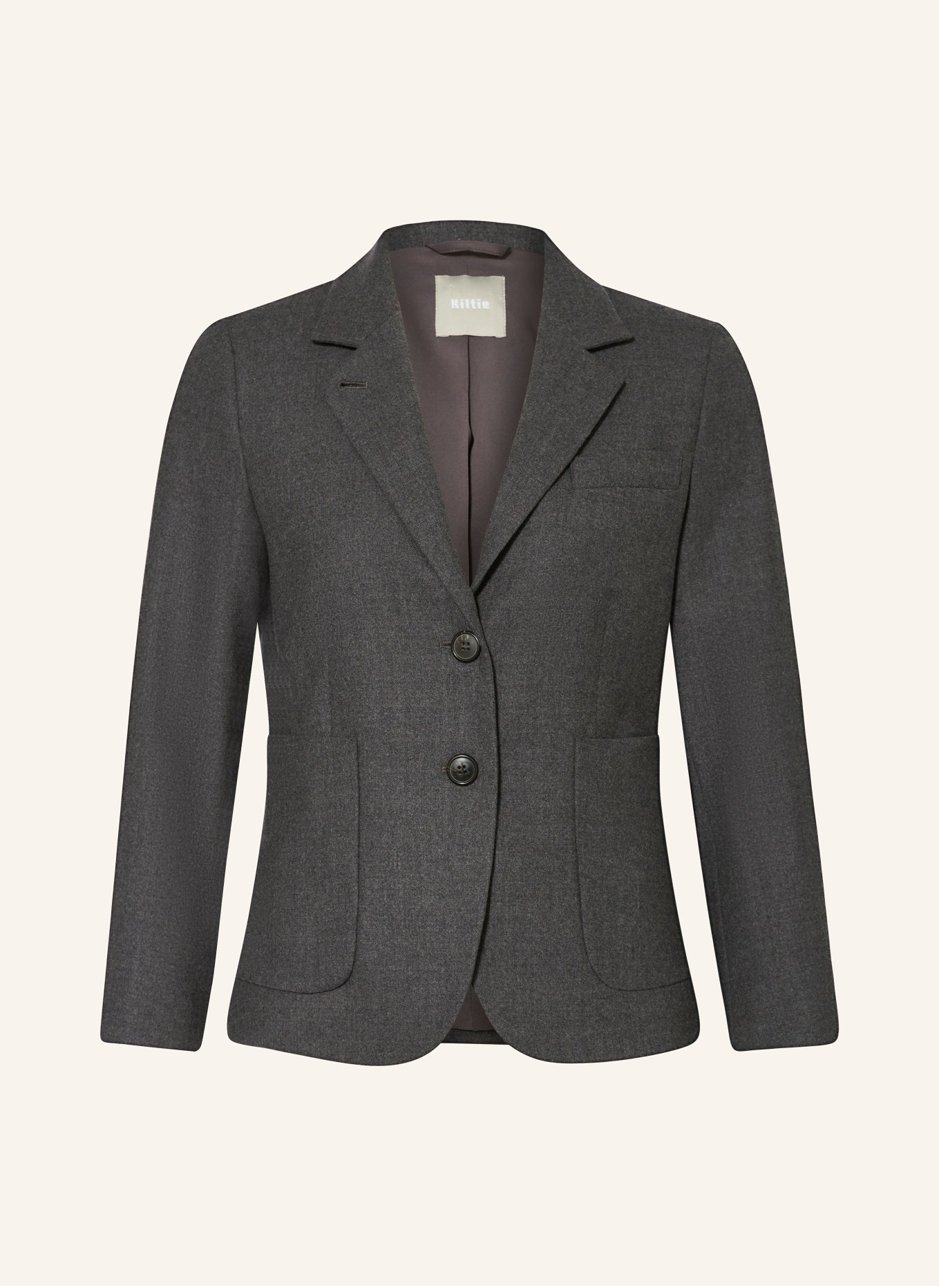 Kiltie Blazer LIN, Farbe: DUNKELGRAU (Bild 1)