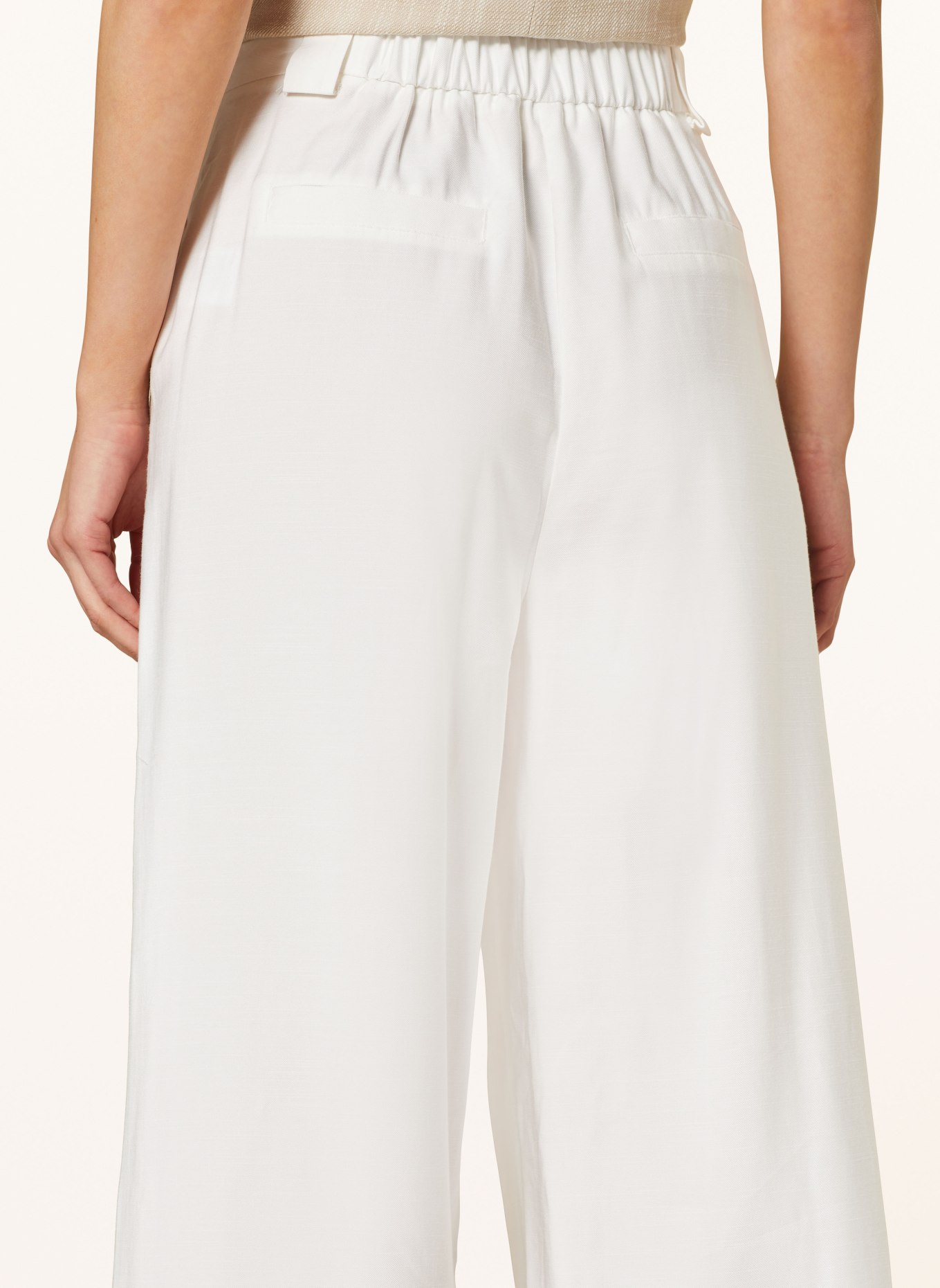 Phase Eight Wide leg trousers TYLA, Color: ECRU (Image 5)