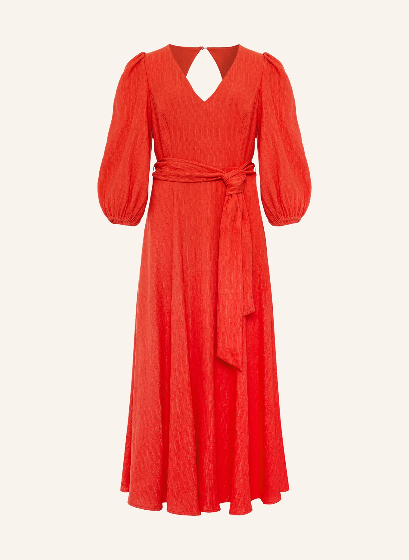 Phase Eight Dress MARILYN with 3/4 sleeves, Color: ORANGE (Image 1)