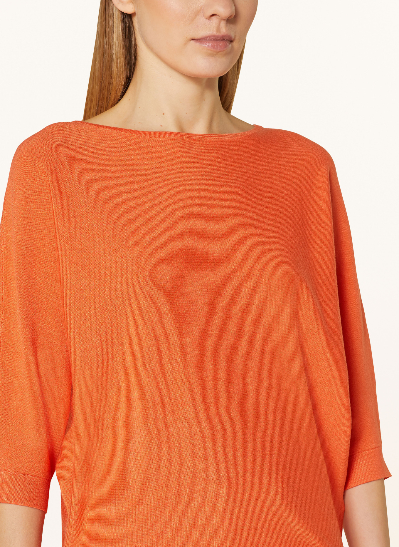 Phase Eight Knit shirt CRISTINE with 3/4 sleeves, Color: 666 CORAL (Image 4)
