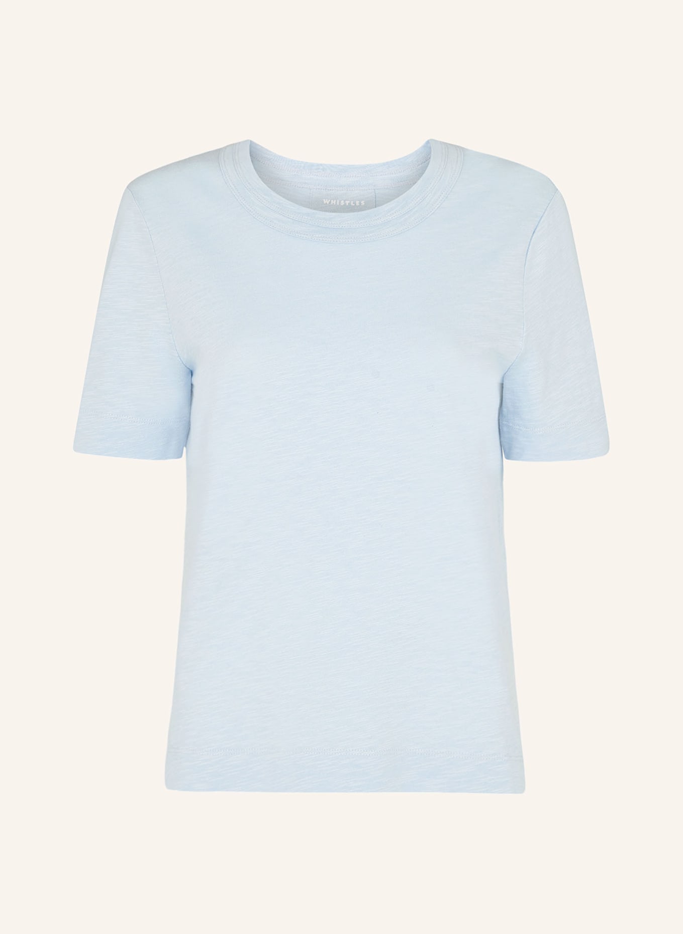 WHISTLES T-Shirt ROSA, Farbe: HELLBLAU (Bild 1)