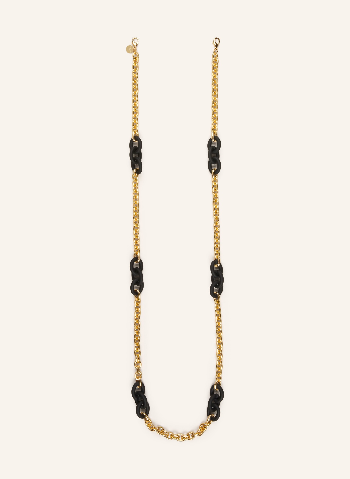 CHEEKY CHAIN MUNICH Smartphone chain CHUNKY, Color: GOLD/ BLACK (Image 1)