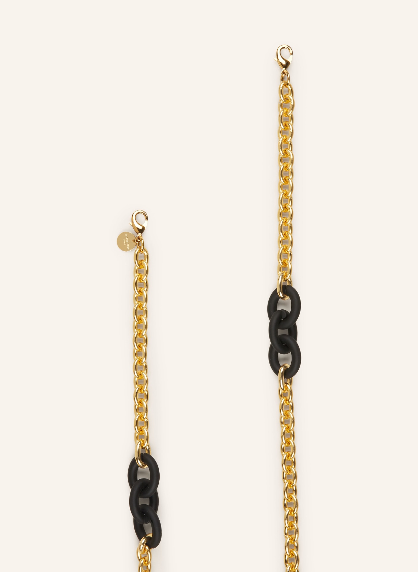 CHEEKY CHAIN MUNICH Smartphone chain CHUNKY, Color: GOLD/ BLACK (Image 2)