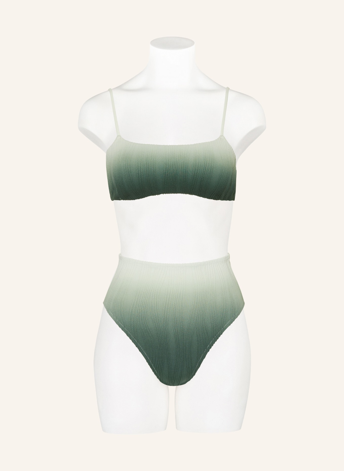 CHANTELLE Bralette bikini top PULP, Color: MINT/ GREEN/ DARK GREEN (Image 2)