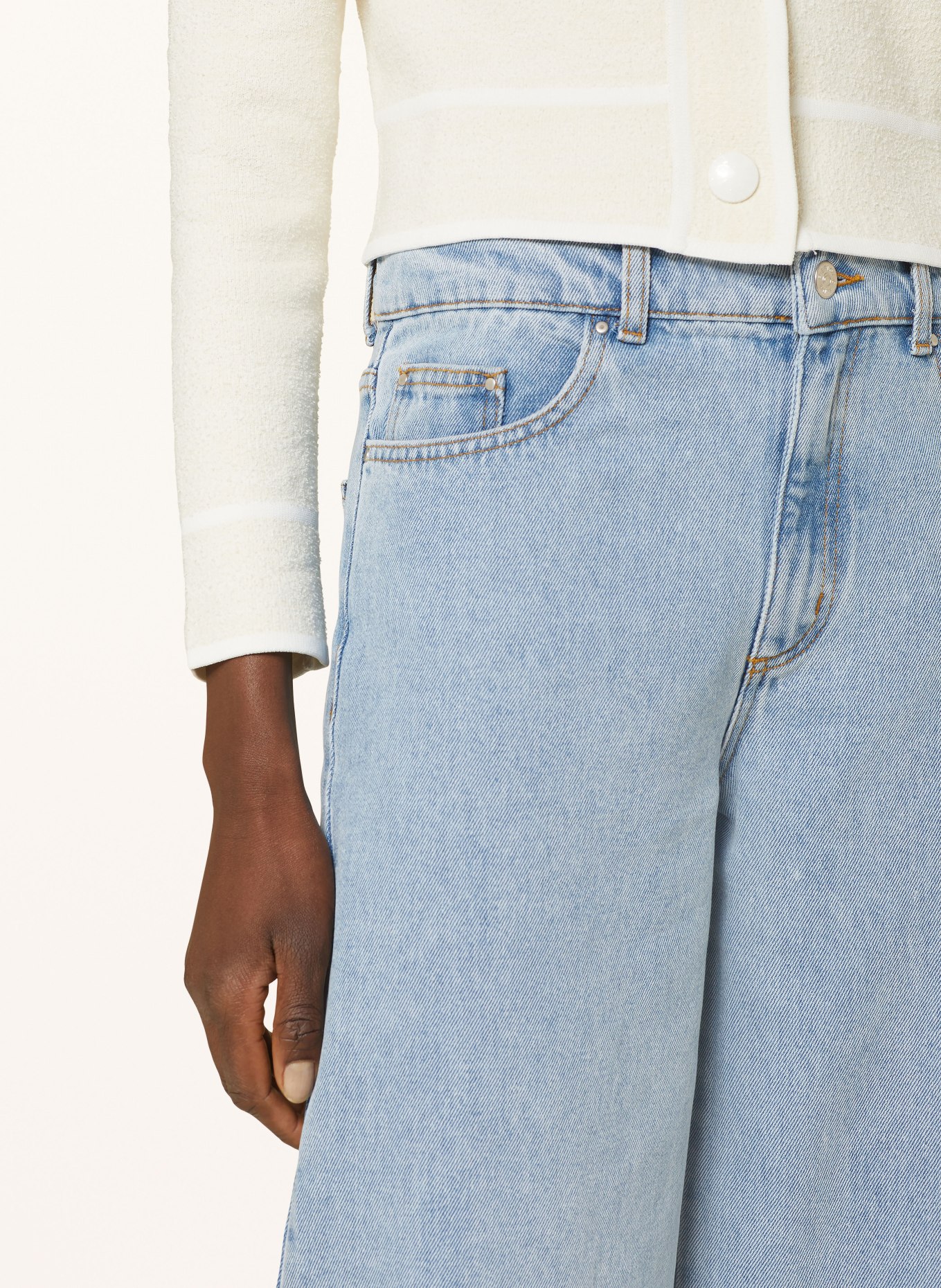 CLAUDIE PIERLOT Flared Jeans, Farbe: K001 MULTICOLORED (Bild 6)