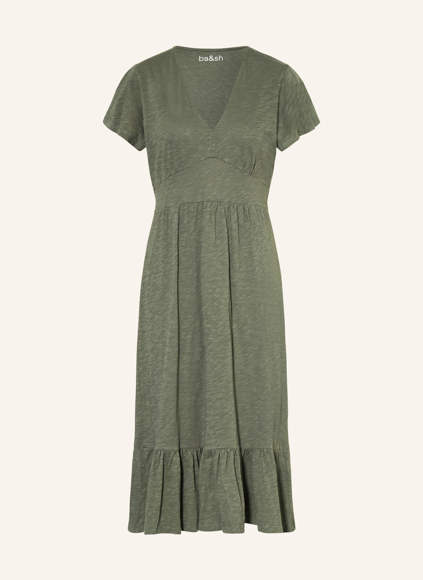 ba&sh Kleid VALMA, Farbe: green khaki (Bild 1)