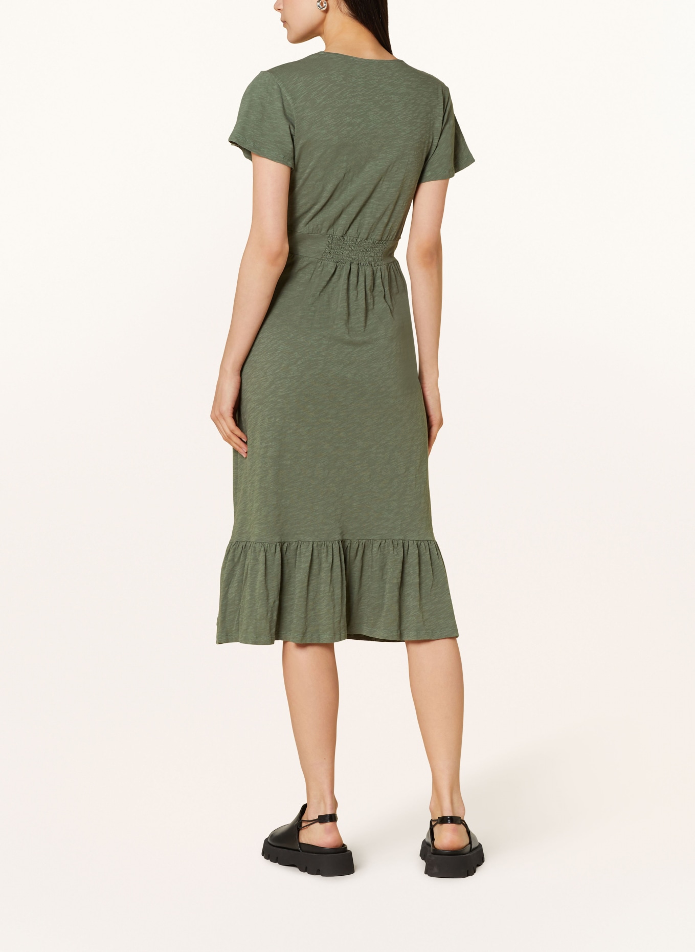 ba&sh Kleid VALMA, Farbe: green khaki (Bild 3)