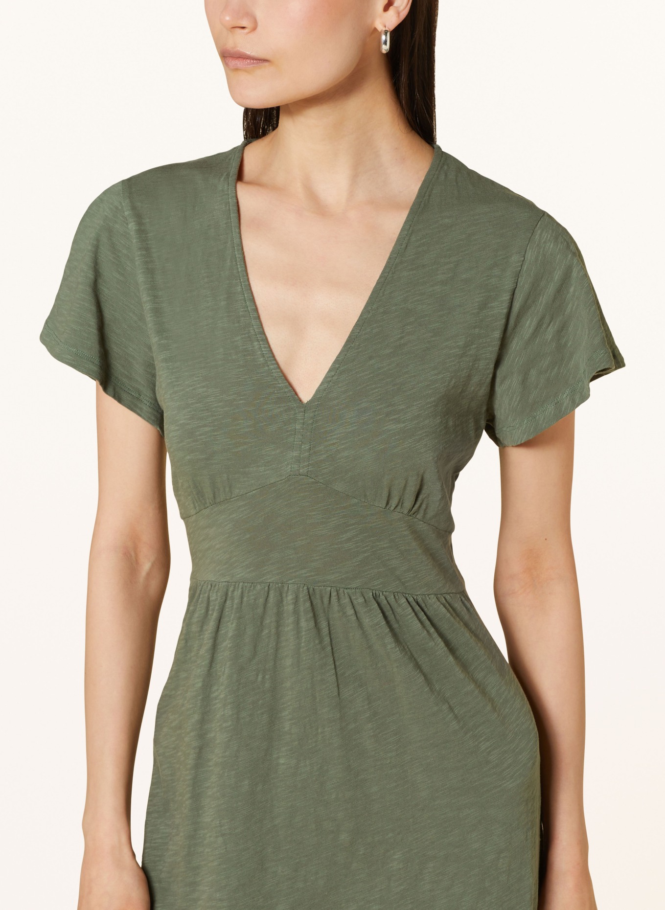 ba&sh Kleid VALMA, Farbe: green khaki (Bild 4)