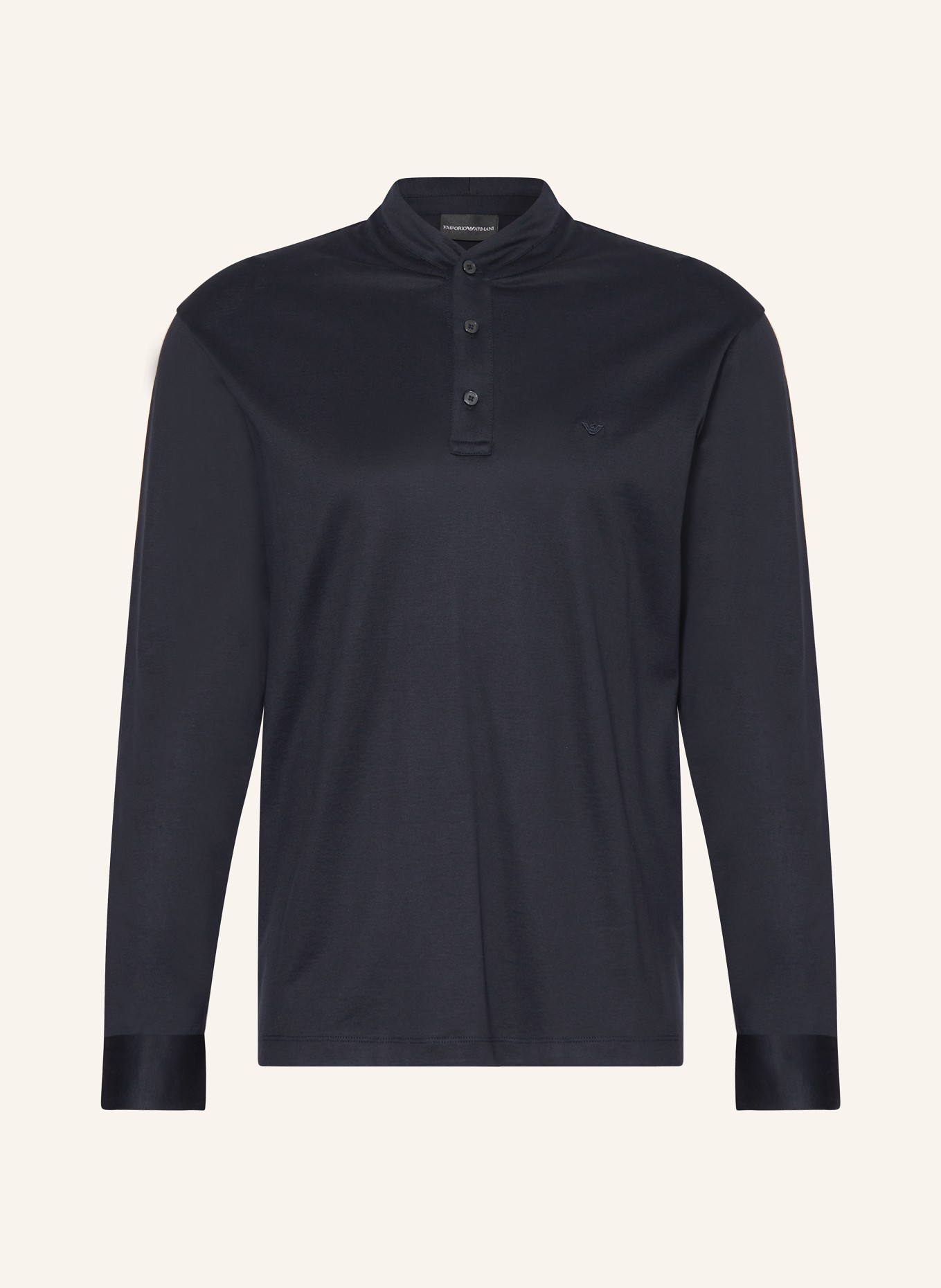 Armani long sleeve polo discount