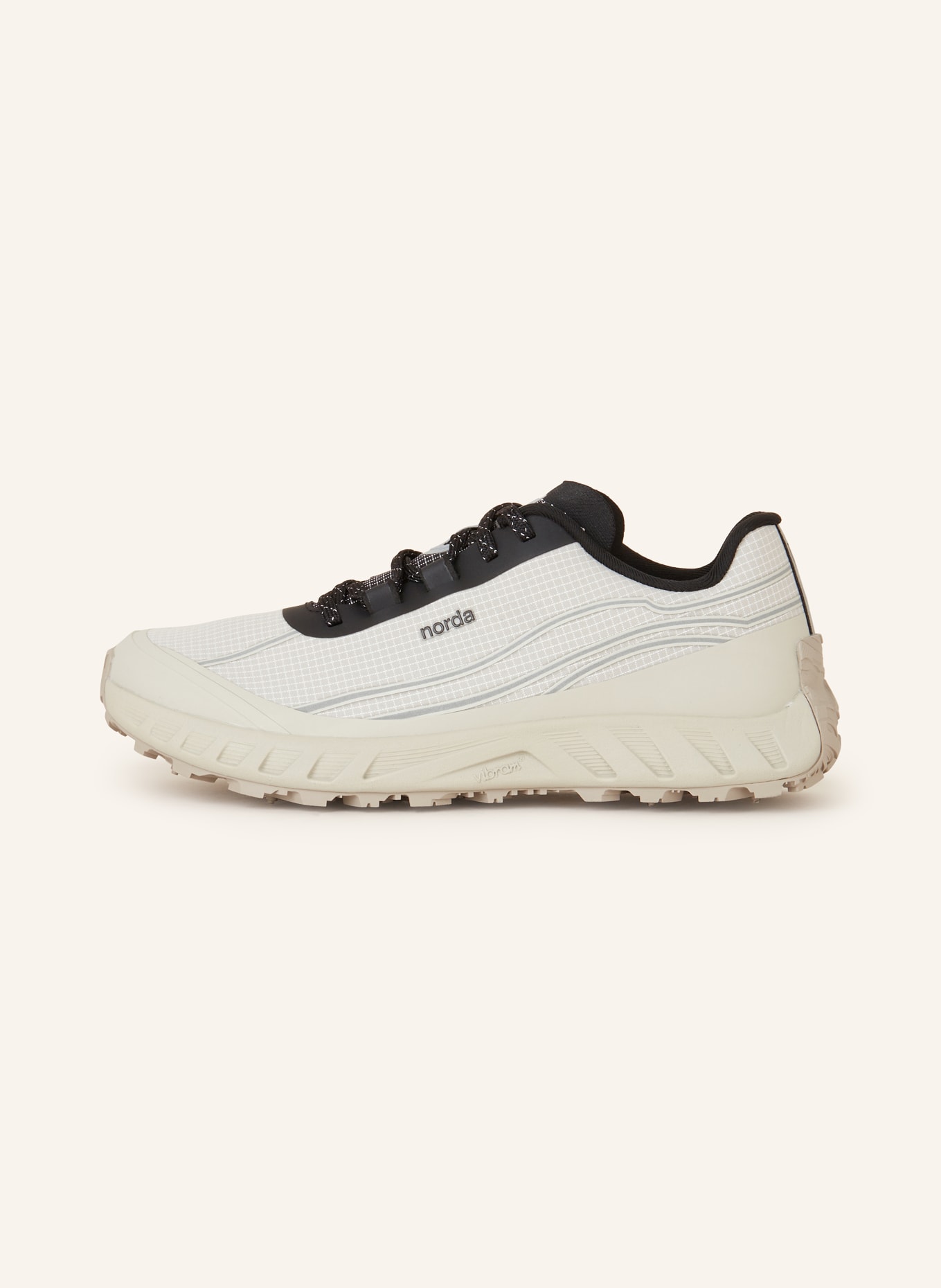 norda Trailrunning-Schuhe 002, Farbe: BEIGE/ SCHWARZ (Bild 4)