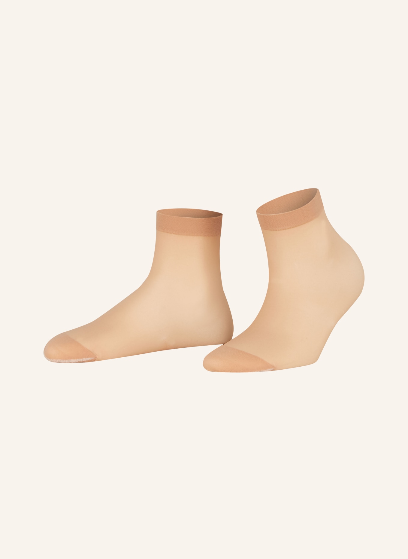 ITEM m6 Nylon socks INVISIBLE, Color: 255 powder (Image 1)