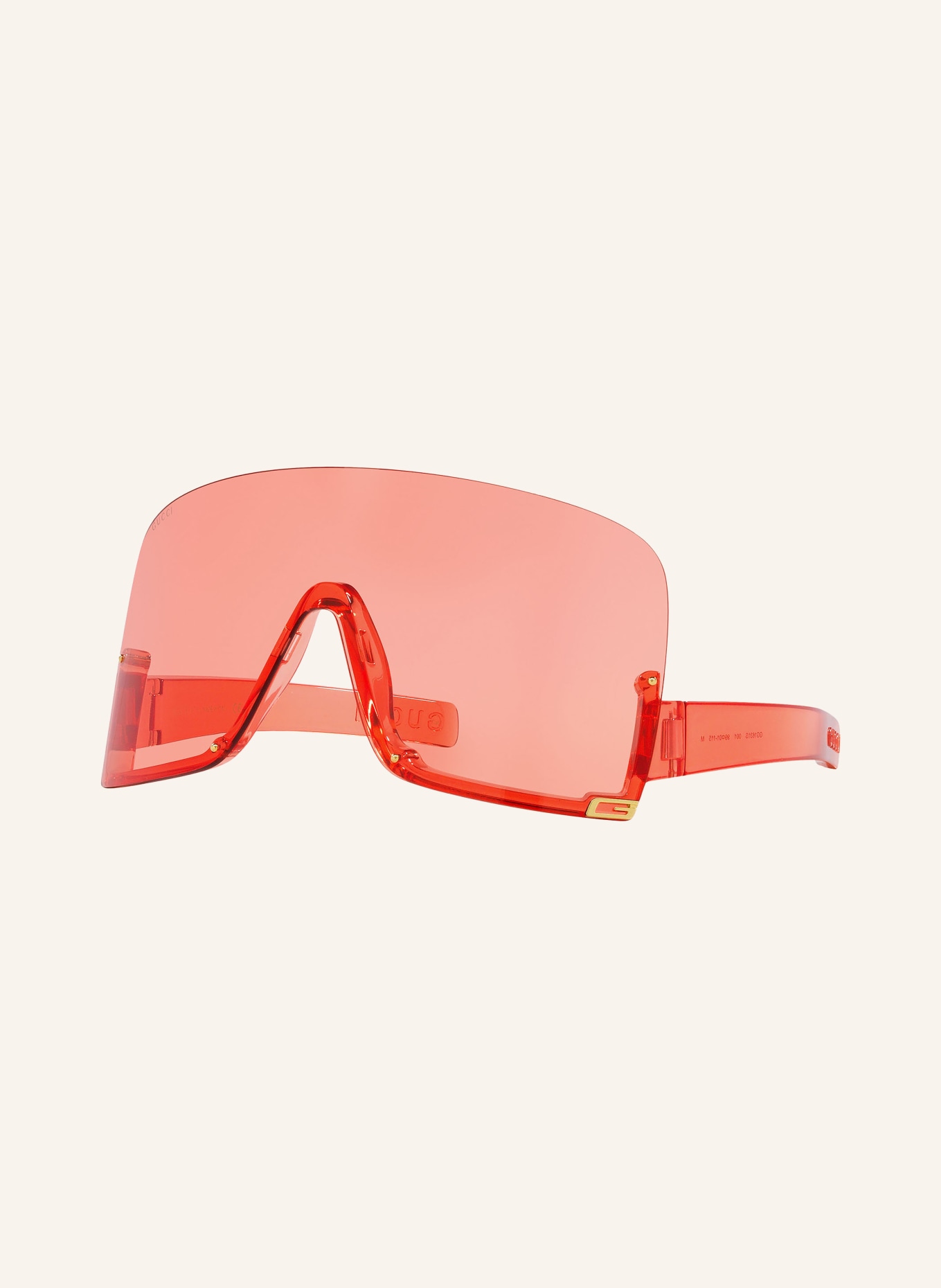 GUCCI Sunglasses GC002161, Color: 3900U1 - RED/RED (Image 1)