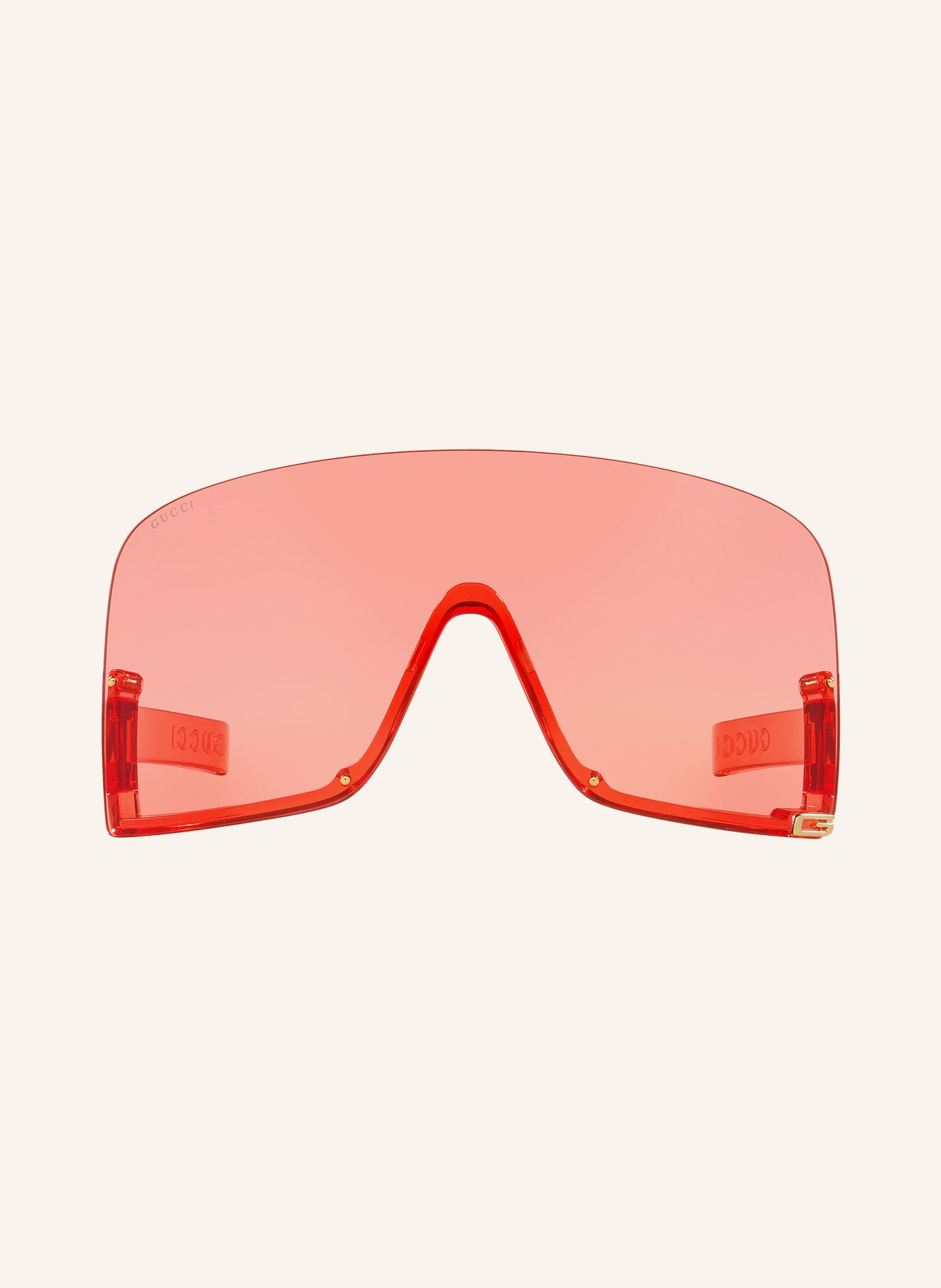GUCCI Sunglasses GC002161, Color: 3900U1 - RED/RED (Image 2)