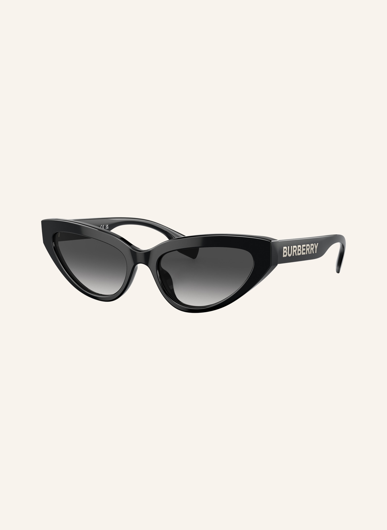 BURBERRY Sunglasses BE4373U, Color: 30018G - BLACK/GRAY GRADIENT (Image 1)