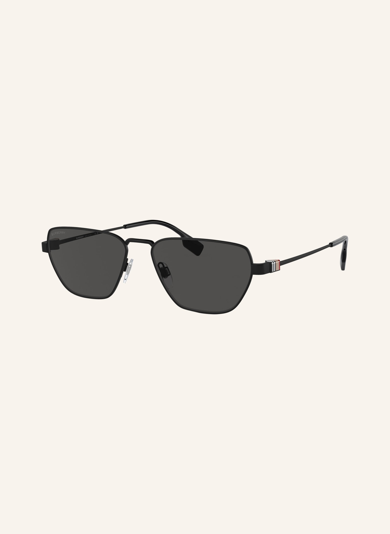 BURBERRY Sunglasses BE3146, Color: 100787 - BLACK/ DARK GRAY (Image 1)