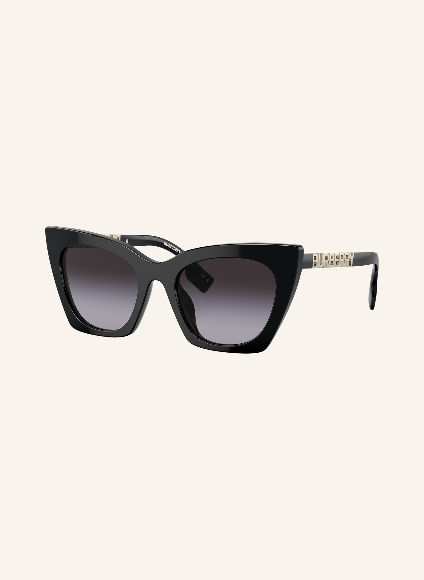 BURBERRY Sunglasses BE4372U, Color: 30018G - BLACK/GRAY GRADIENT (Image 1)