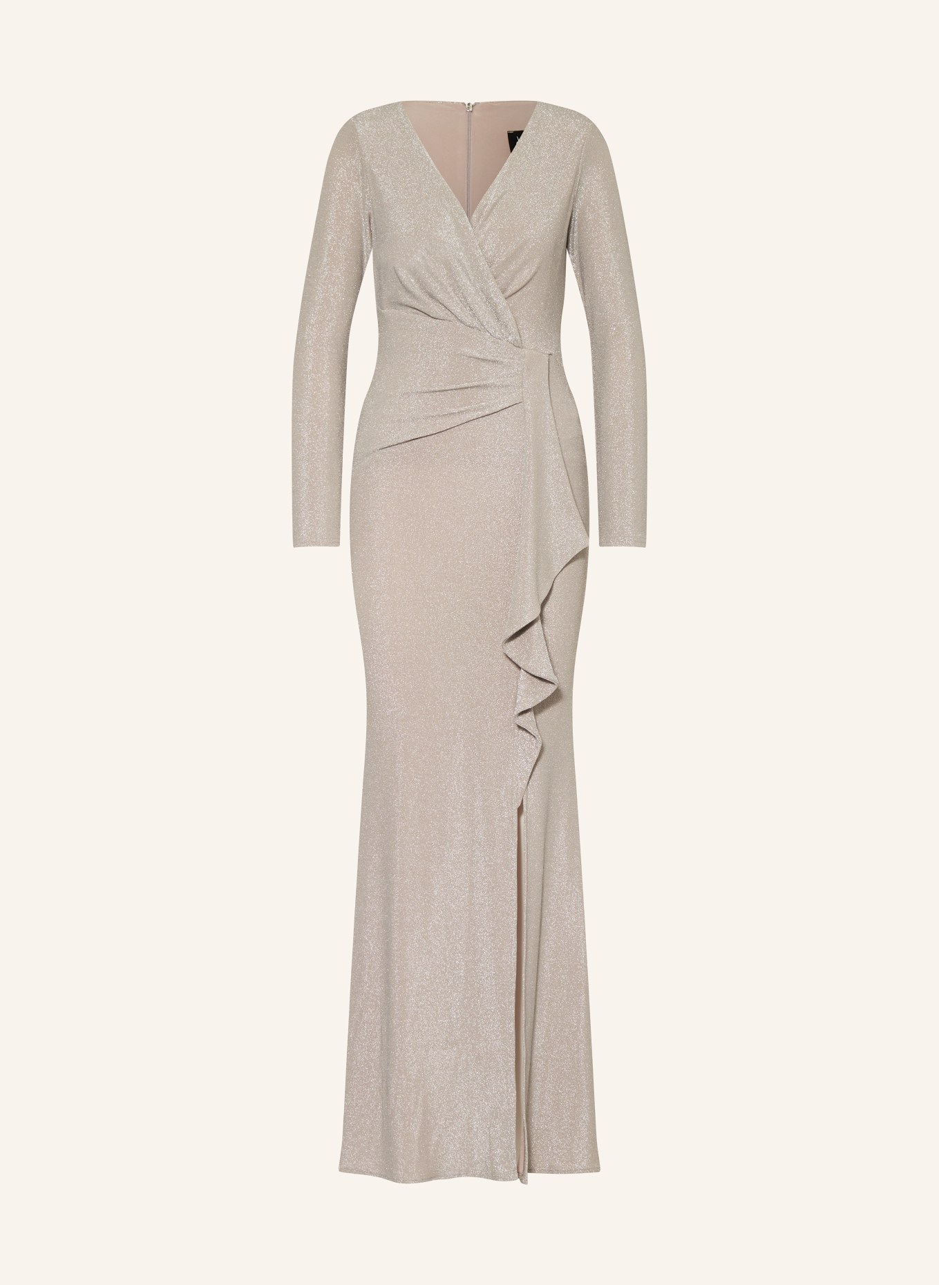 Joseph Ribkoff SIGNATURE Evening dress with glitter thread in silver