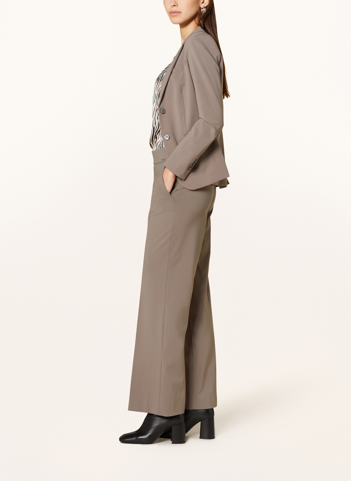 CINQUE Trousers CISILASSO, Color: TAUPE (Image 4)