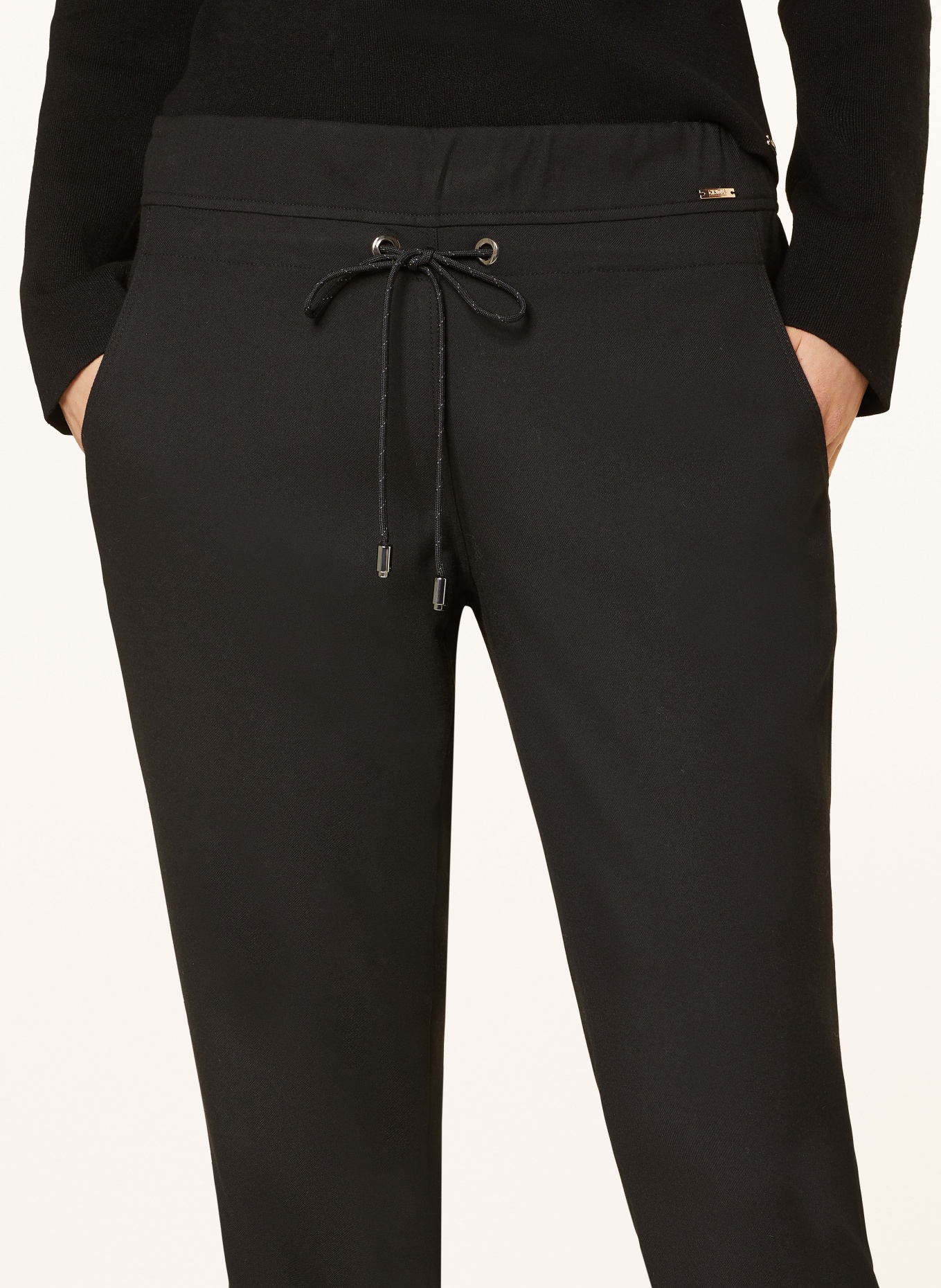 CINQUE Pantalon style jogging CISOFT: NOIR