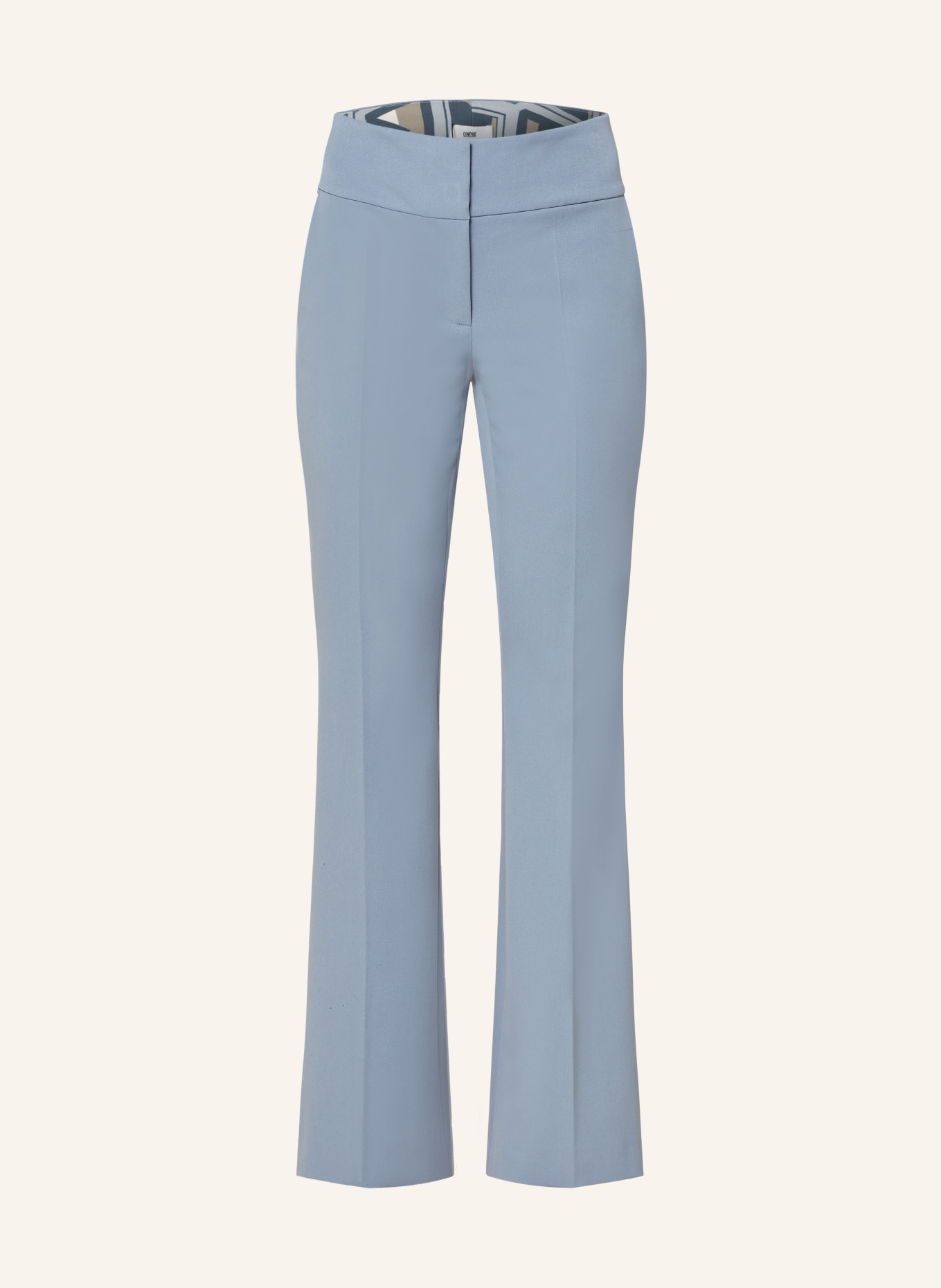 CINQUE Trousers CISALT, Color: BLUE GRAY (Image 1)