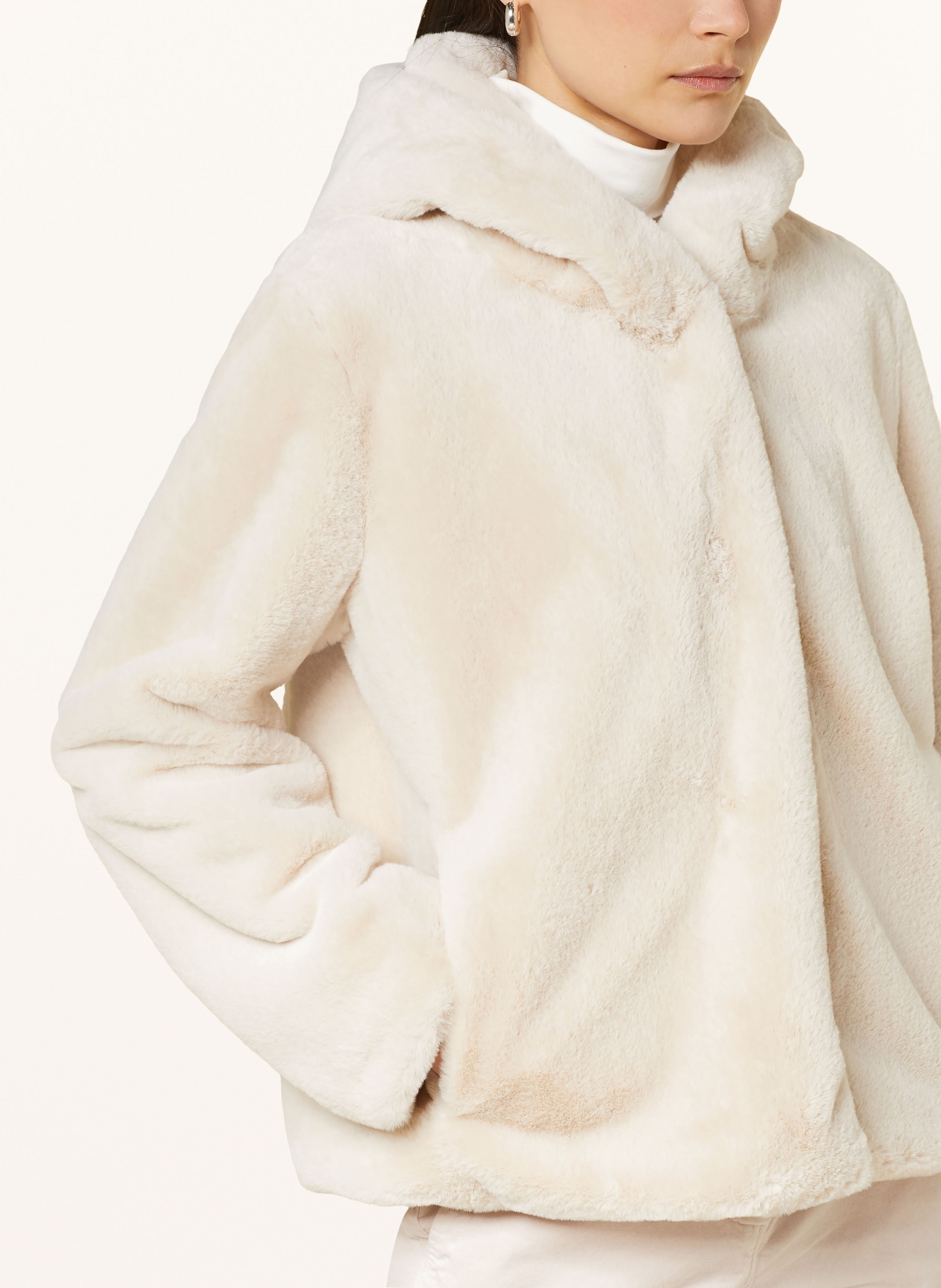 CINQUE Faux fur jacket CIMALINA