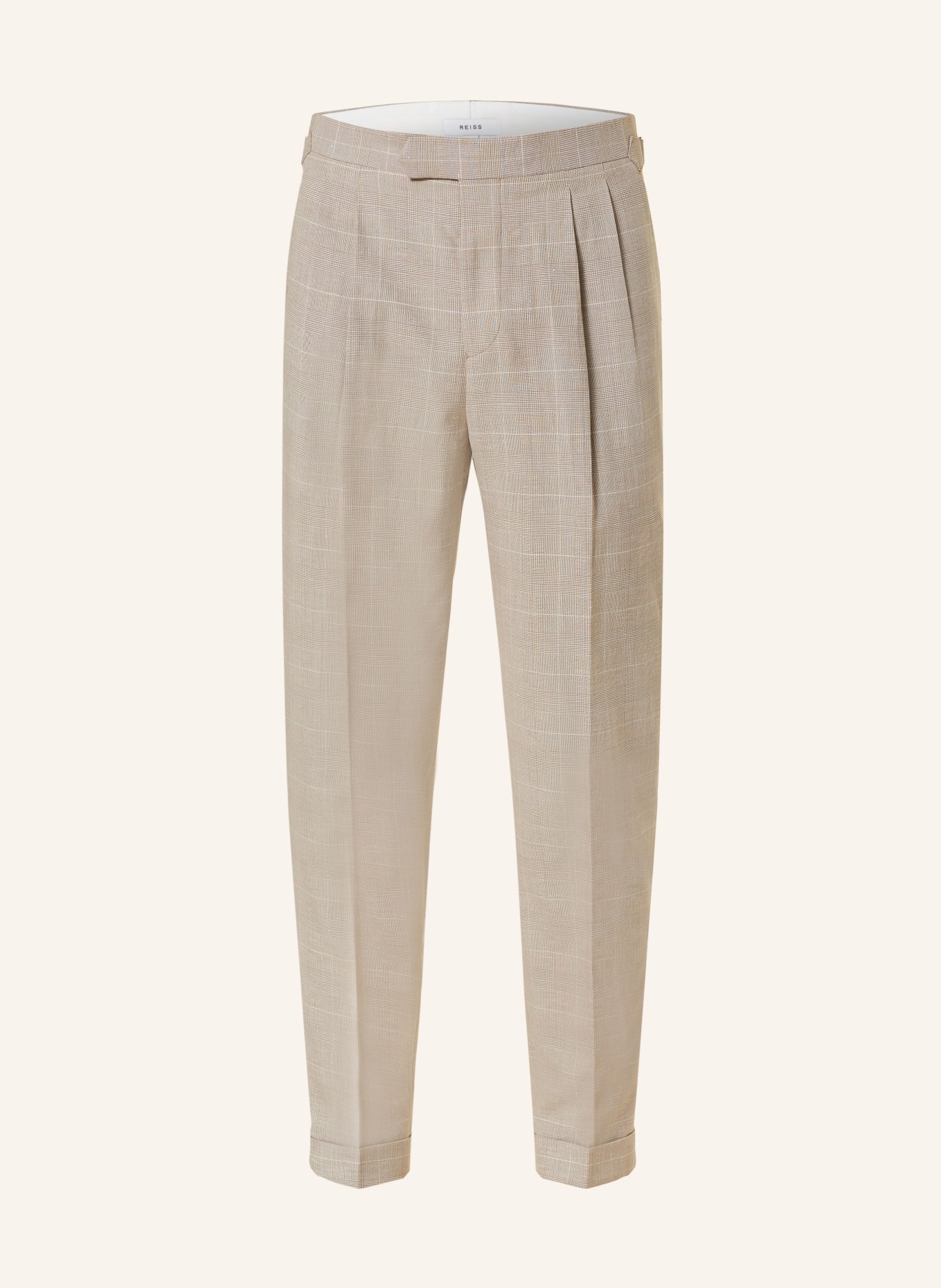 REISS Trousers COLLECT extra slim fit, Color: LIGHT BROWN/ BROWN (Image 1)