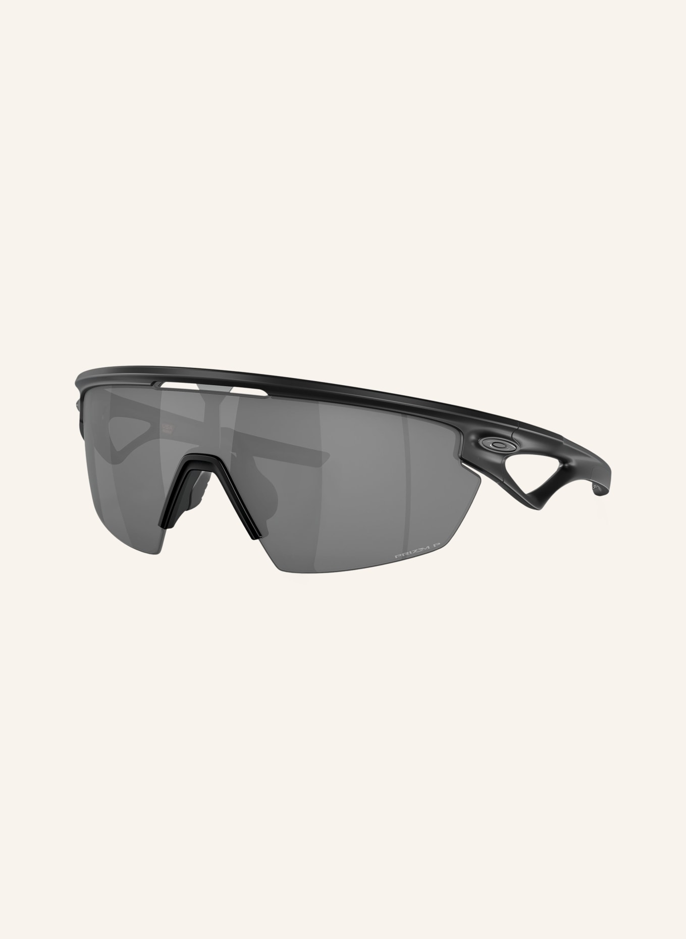 OAKLEY Multisport sunglasses OO9403 SPHAERA™, Color: 940301 - BLACK/ GRAY POLARIZED (Image 1)