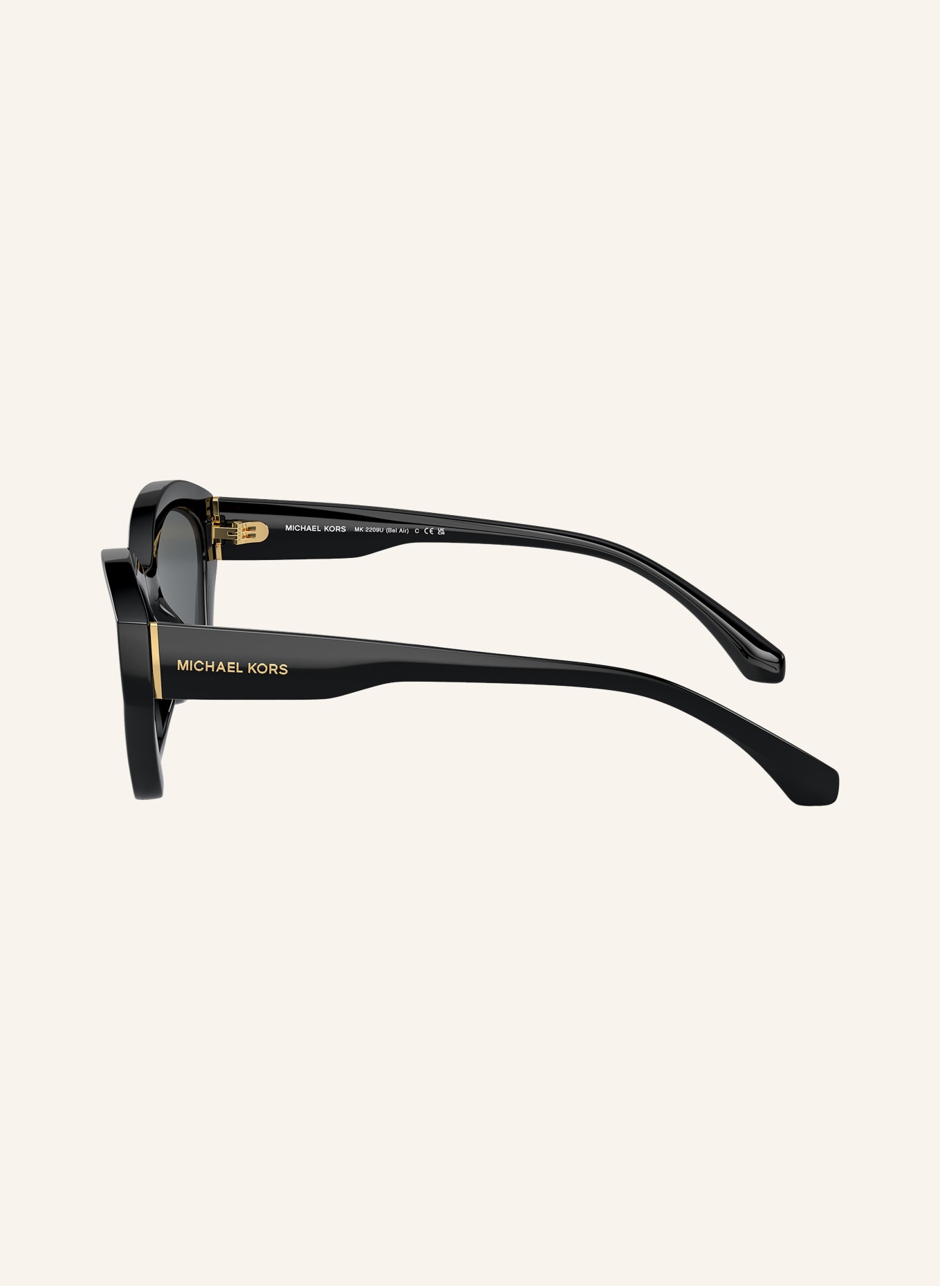 MICHAEL KORS Sunglasses MK2209U BEL AIR, Color: 300587 - BLACK/GRAY (Image 3)