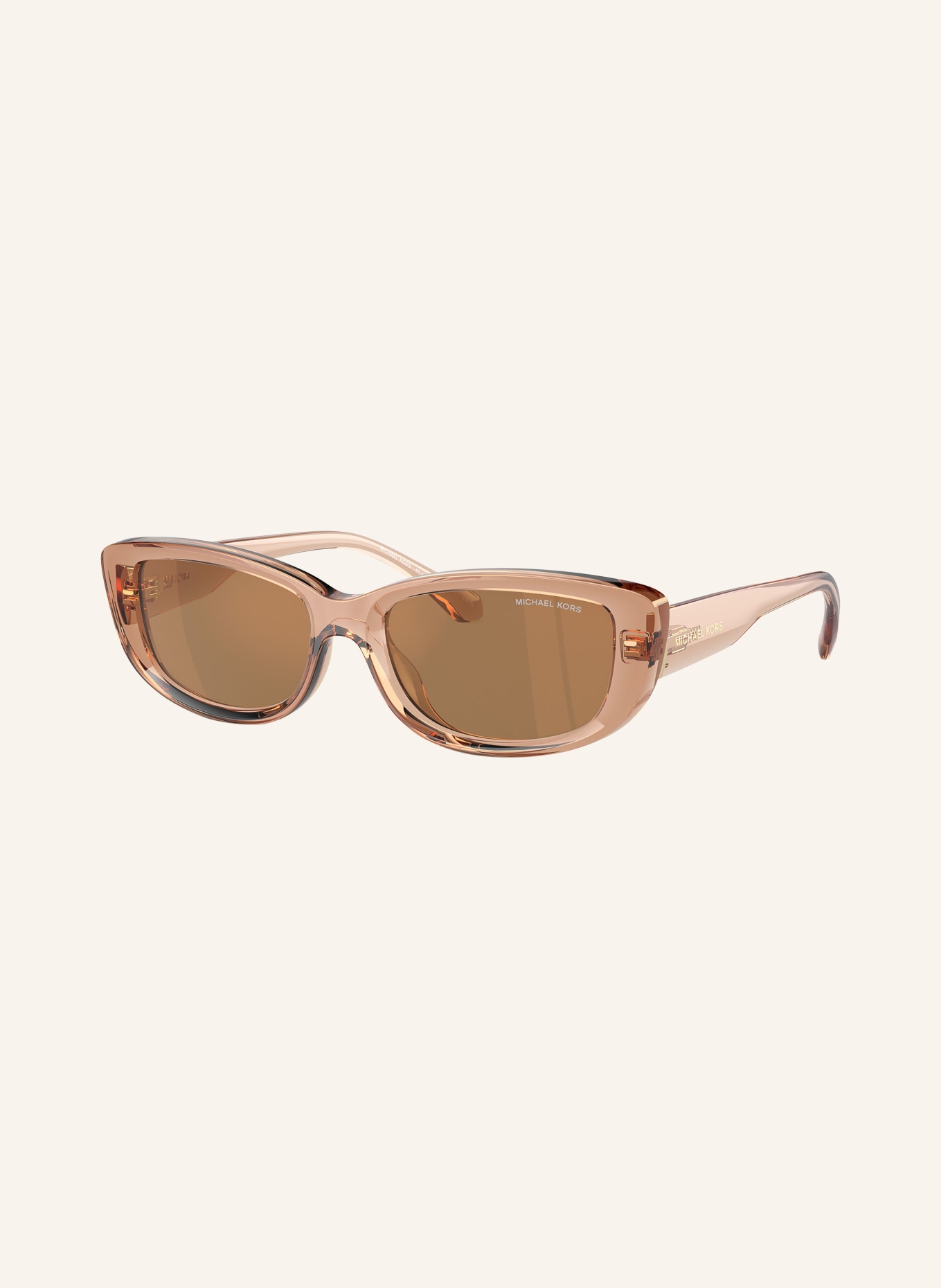 MICHAEL KORS Sunglasses MK2210U ASHEVILLE, Color: 3999/O - LIGHT BROWN/ LIGHT BROWN (Image 1)