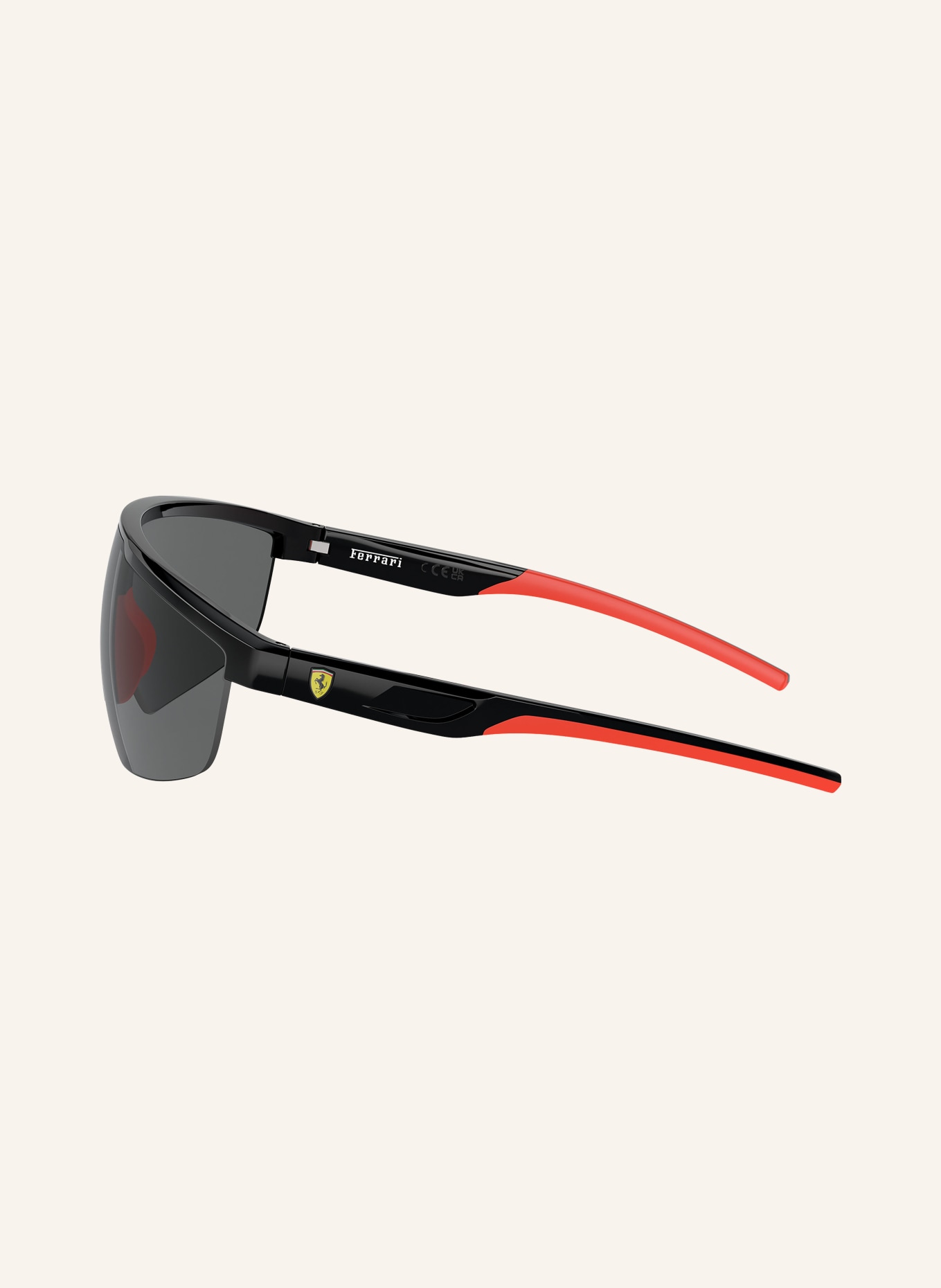 Scuderia Ferrari Okulary przeciwsłoneczne FZ6005U, Kolor: 501/87 – CZARNY / SZARY (Obrazek 3)